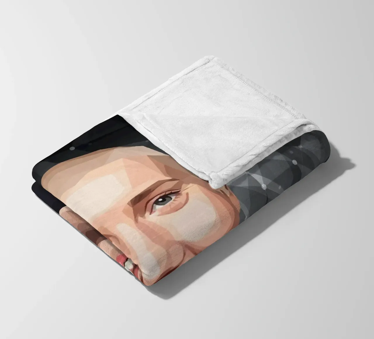 Sinéad O'Connor Lowpoly coperta in pile da Low Profile