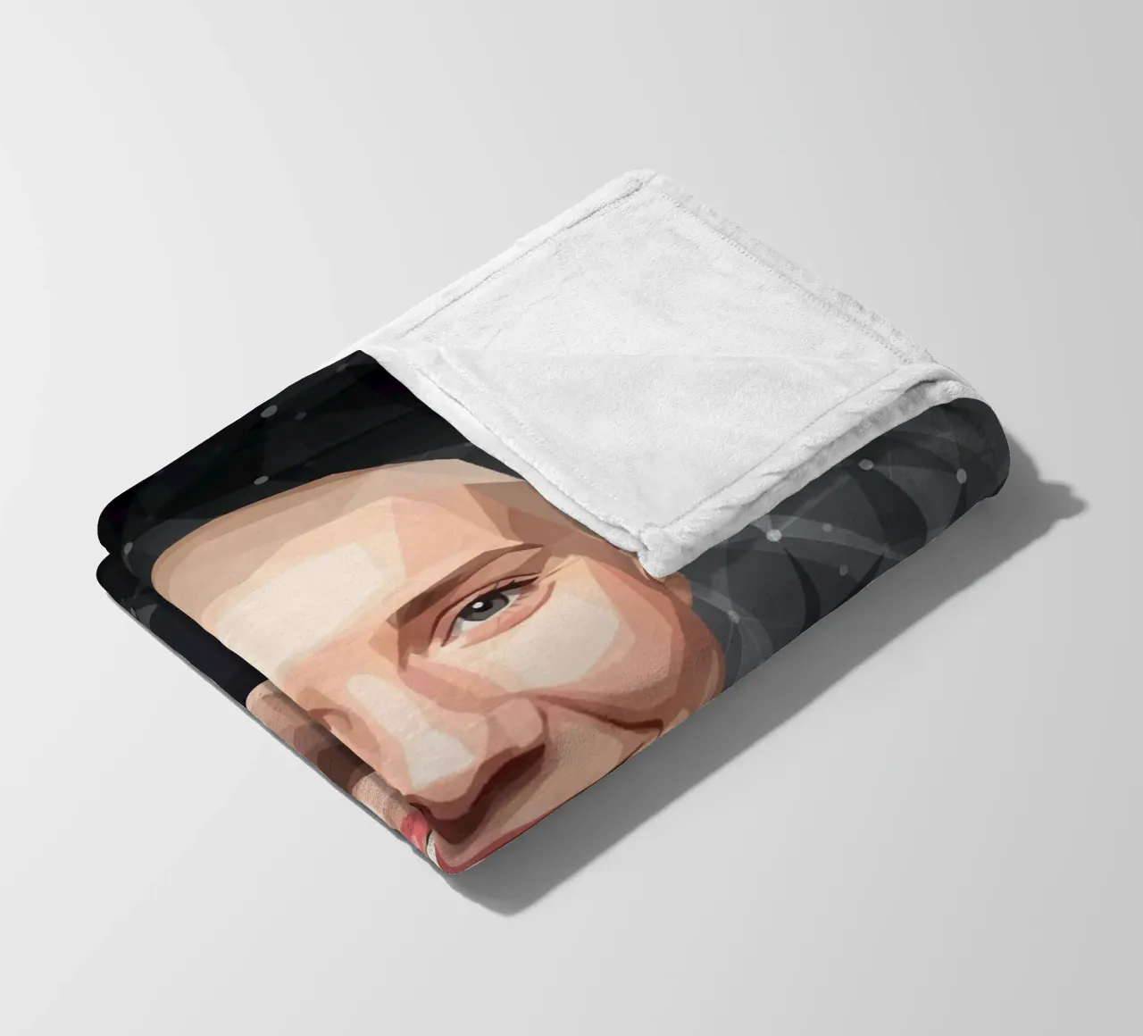Sinéad O'Connor Lowpoly coperta in pile da Low Profile