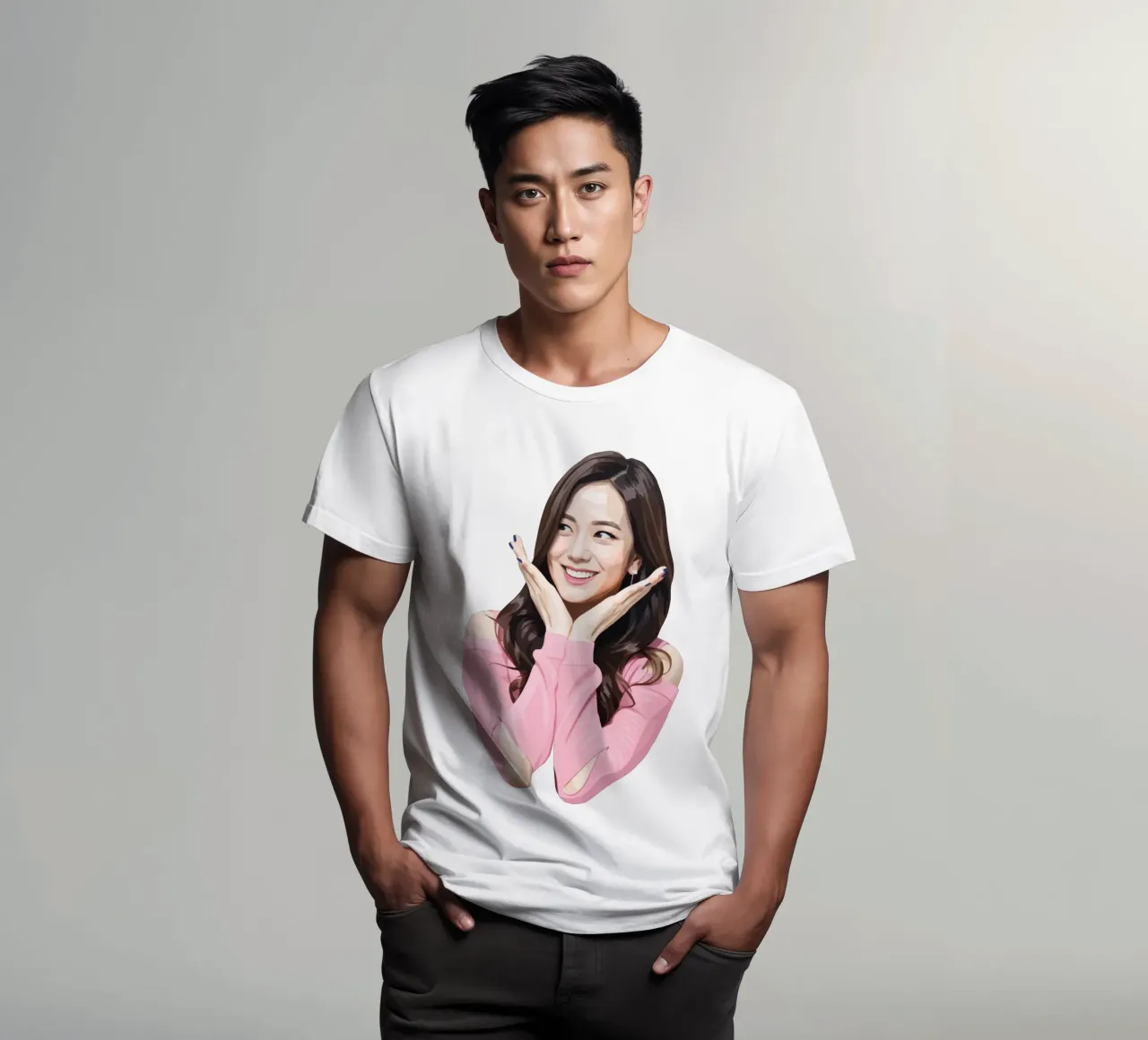 Kim Ji-soo Lowpoly t-shirt da Low Profile