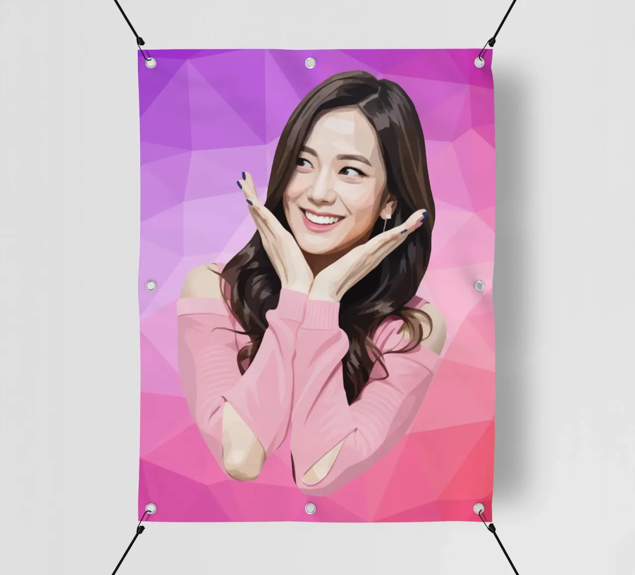 Kim Ji-soo Lowpoly telo in pvc da Low Profile