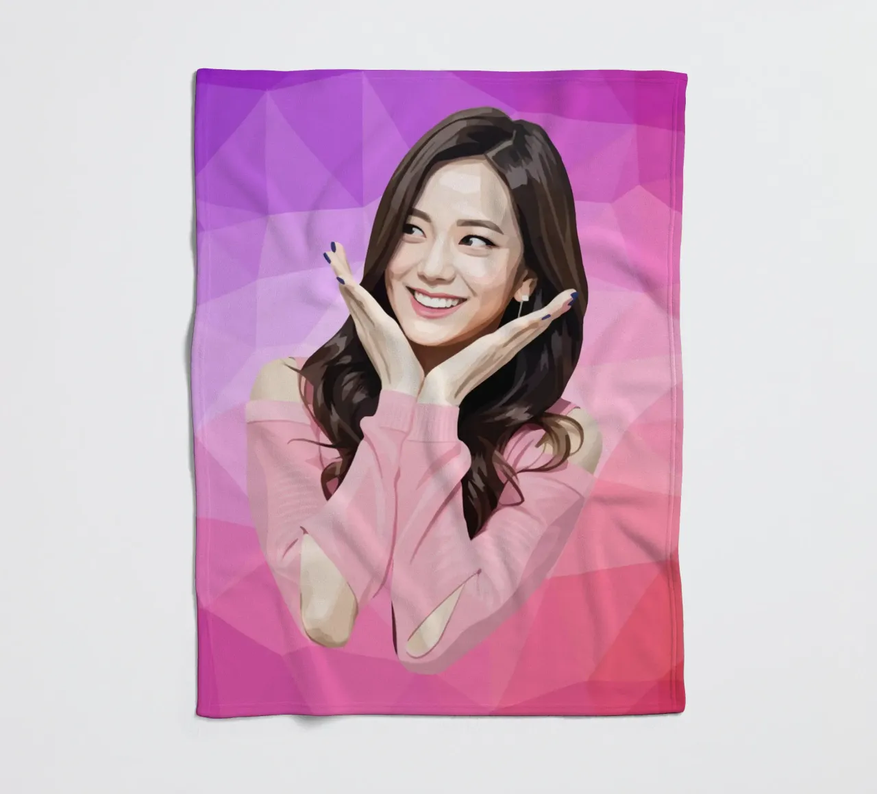 Kim Ji-soo Lowpoly coperta in pile da Low Profile