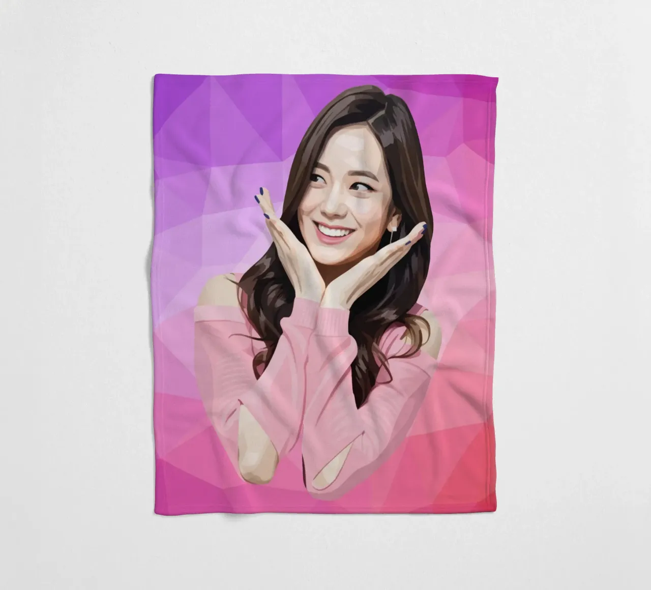 Kim Ji-soo Lowpoly coperta in pile da Low Profile