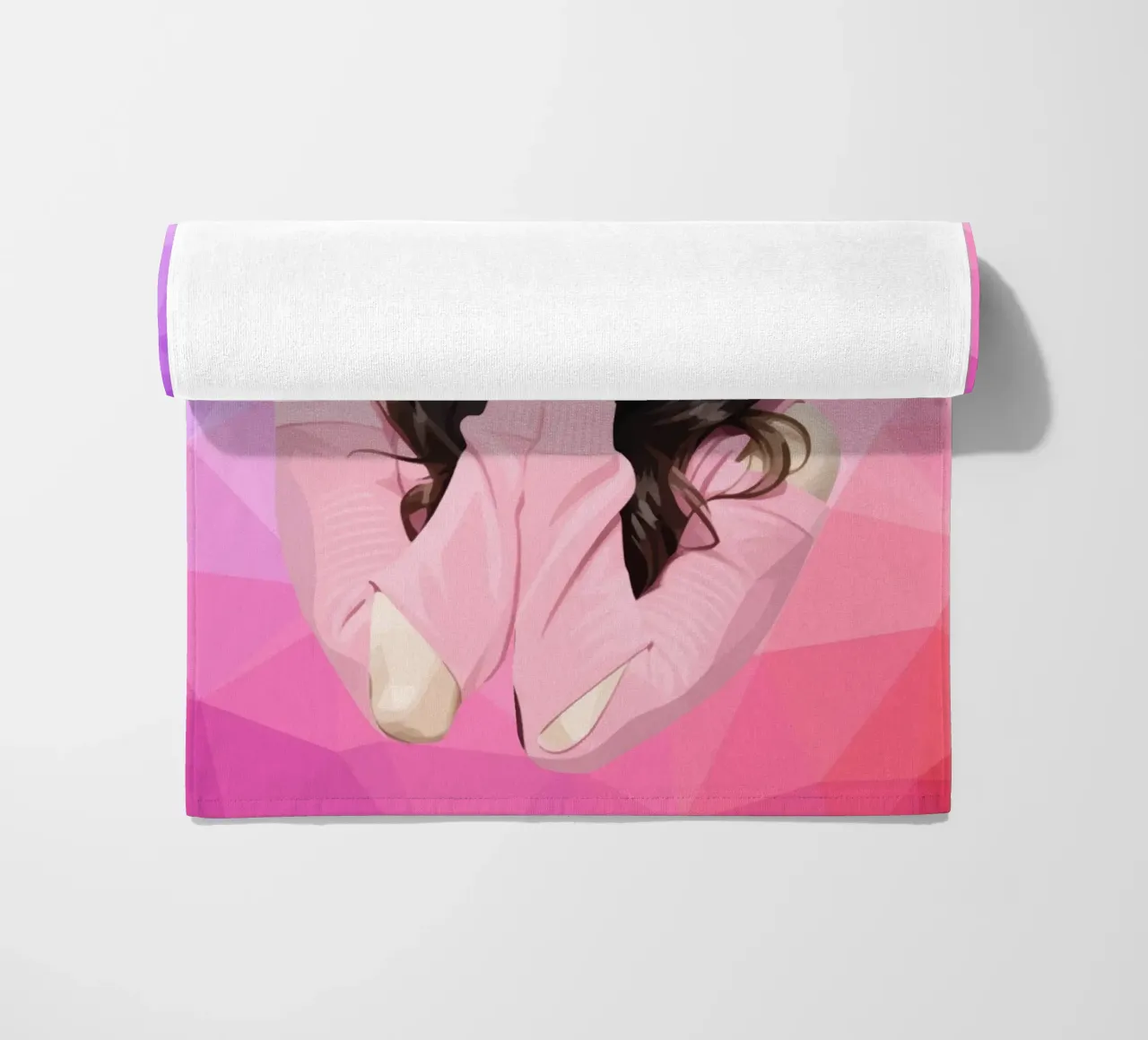 Kim Ji-soo Lowpoly telo mare da Low Profile