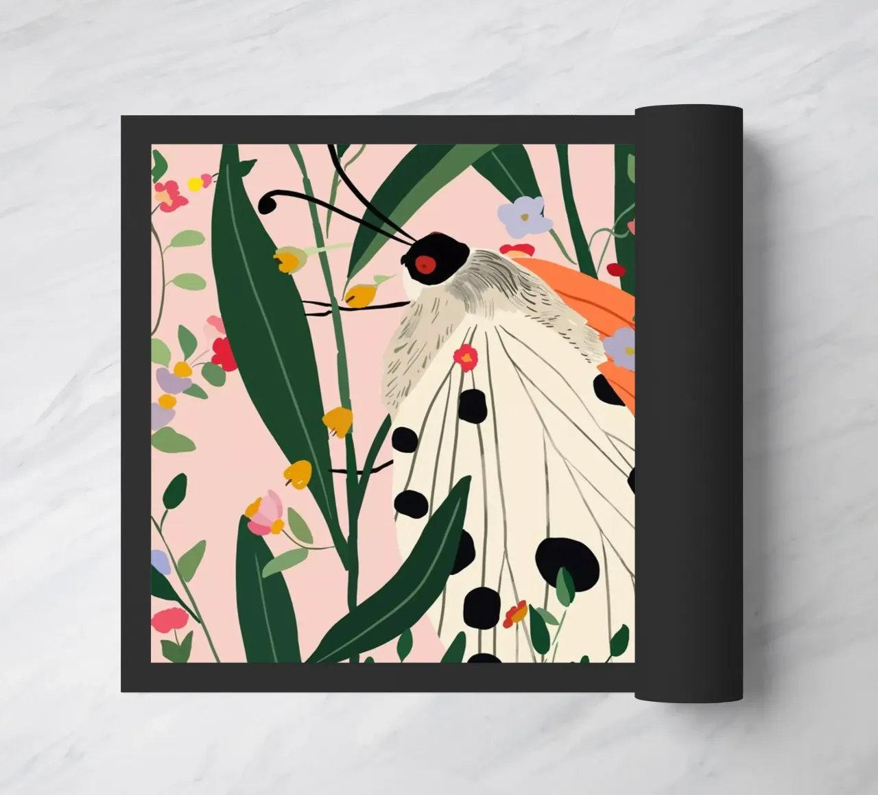 Hidden Butterfly doormat by ArtsySesta