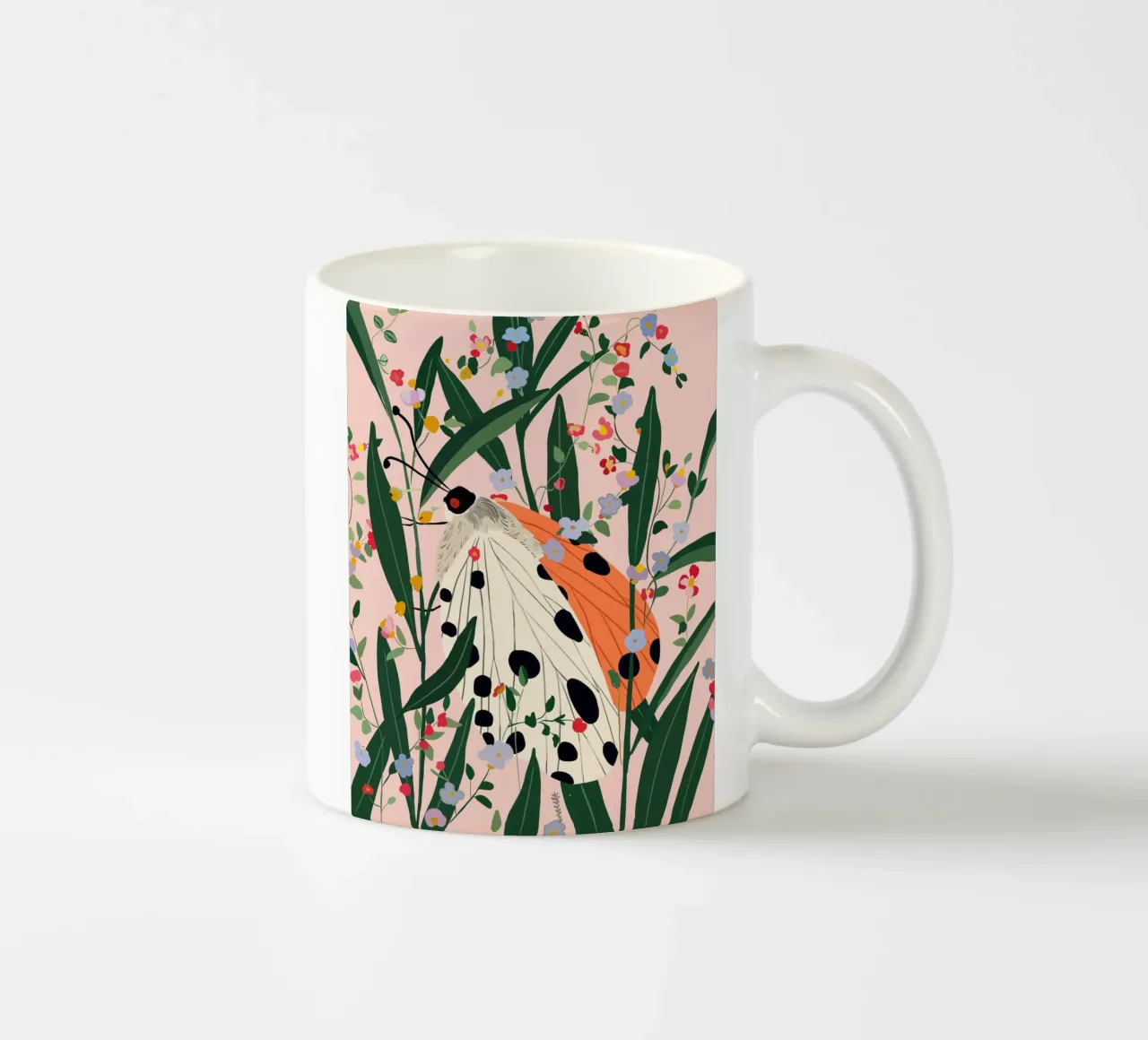 Farfalla nascosta tazza in ceramica da ArtsySesta