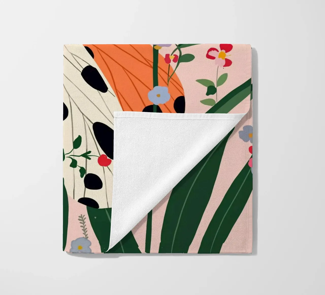 Hidden Butterfly beach towel by ArtsySesta