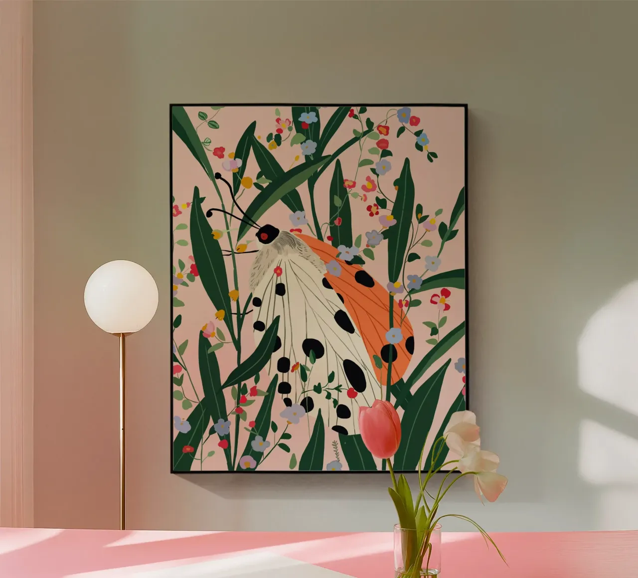 Papillon caché plexiglas de ArtsySesta