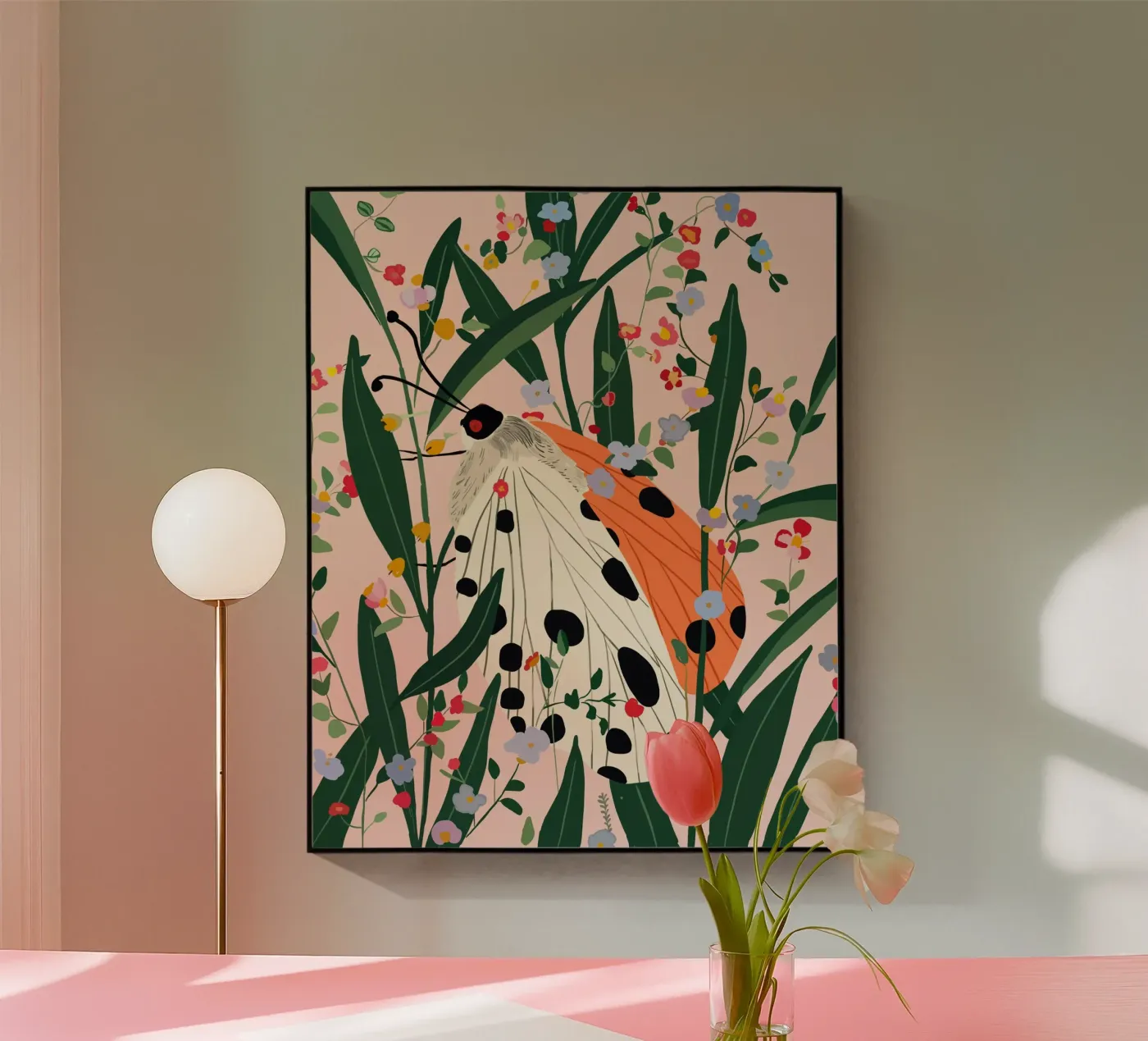 Hidden Butterfly plexiglas de ArtsySesta