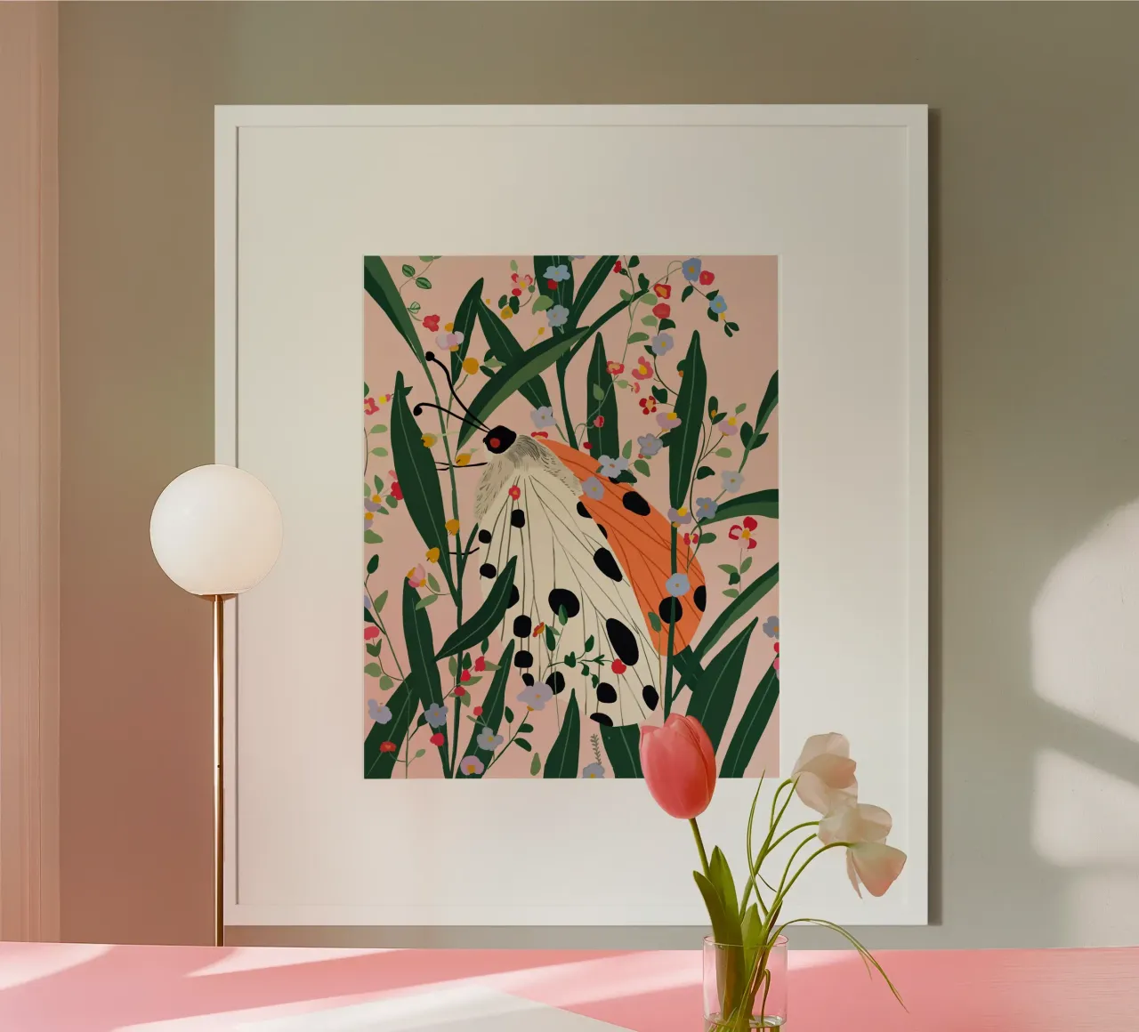 Versteckter Schmetterling Hahnemühle von ArtsySesta