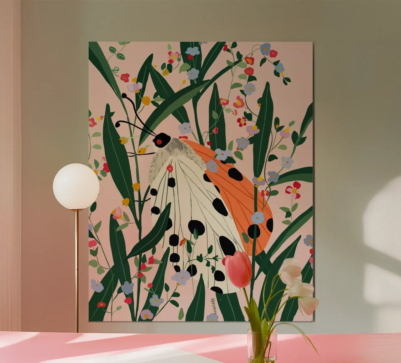 Versteckter Schmetterling Hahnemühle von ArtsySesta