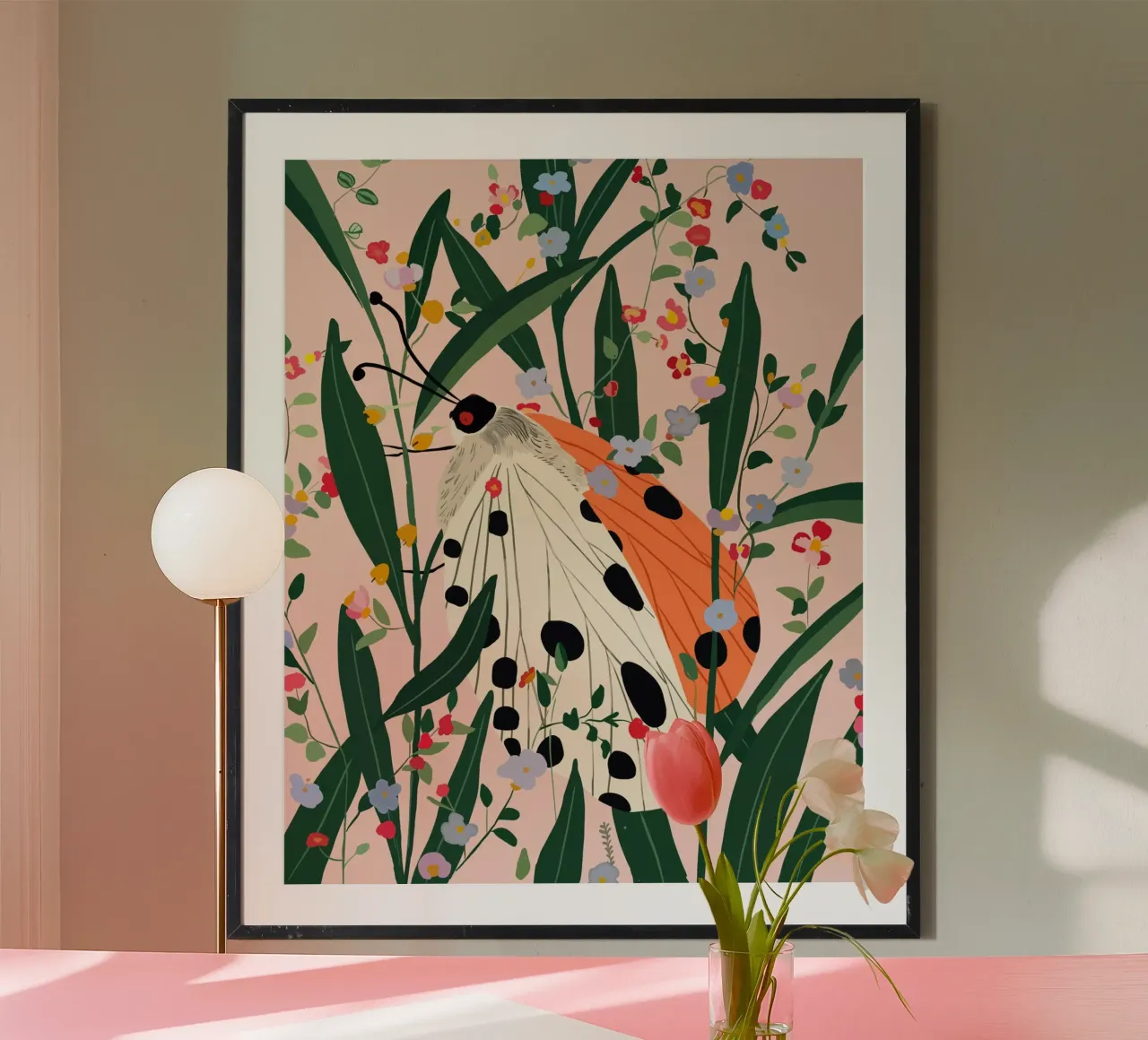 Versteckter Schmetterling Hahnemühle von ArtsySesta