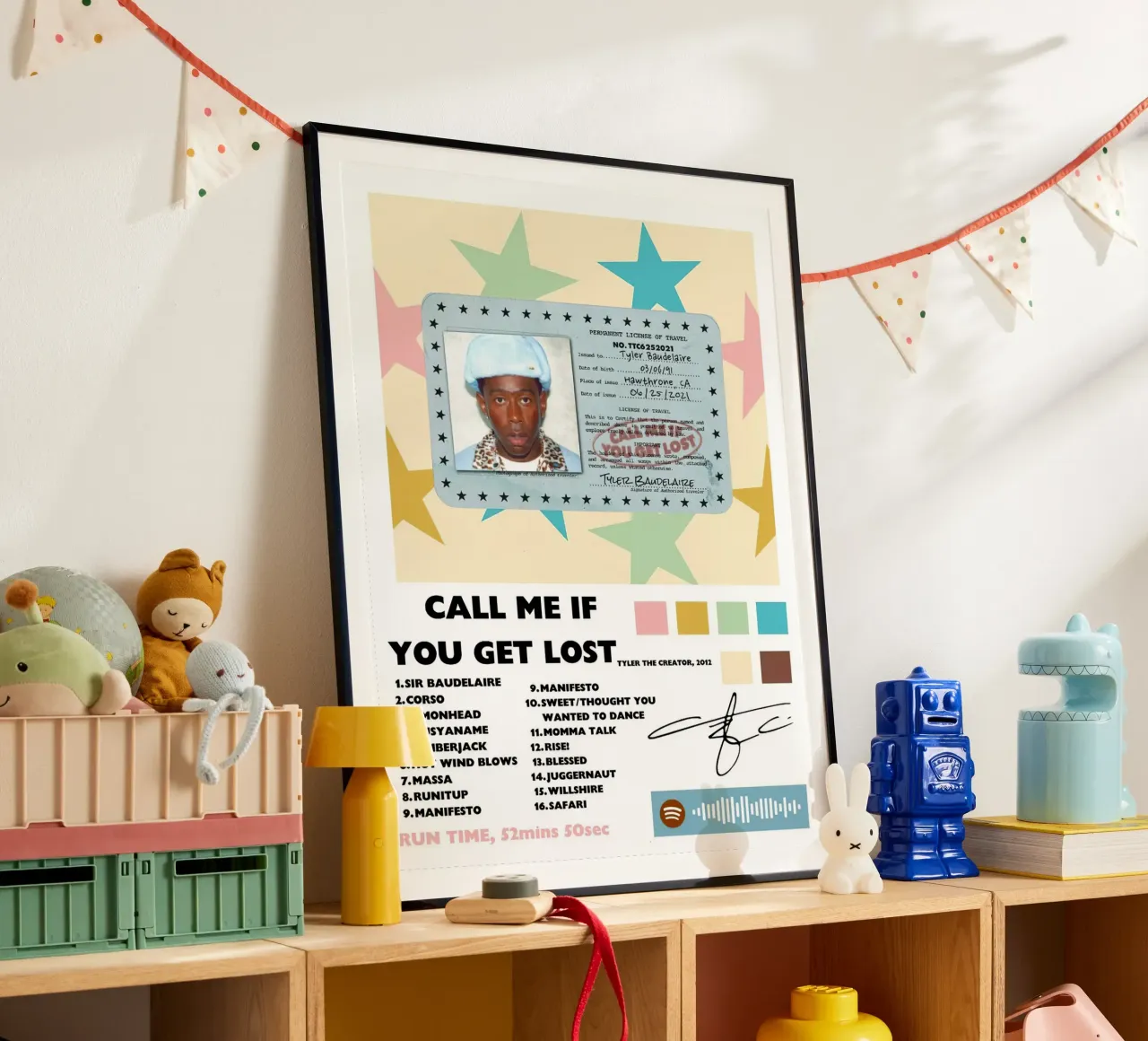 Tyler The Creator Call Me If You Get Lost poster da Brook Soul King