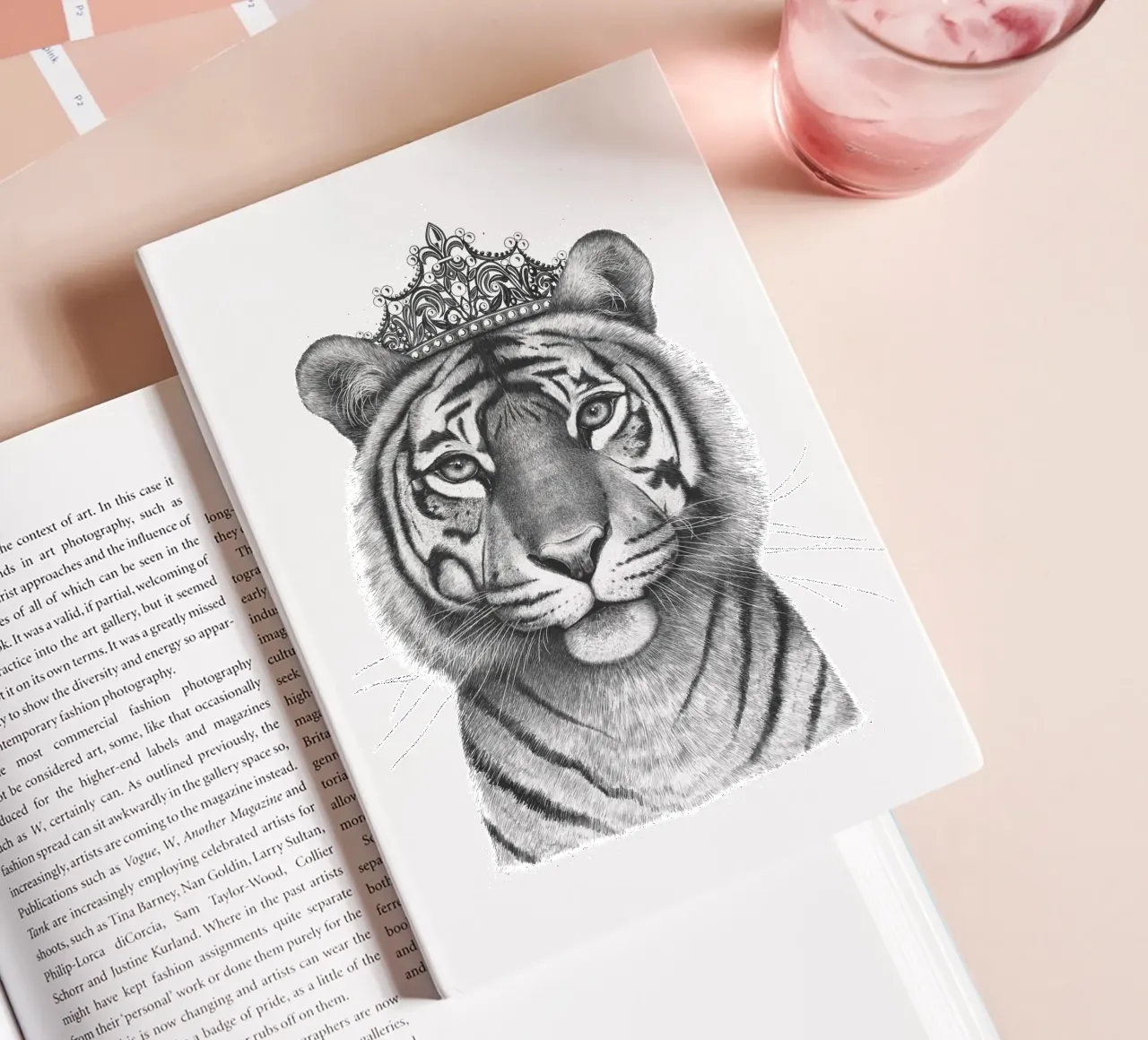 The Tigress Queen notebook by valeriyakorenkova