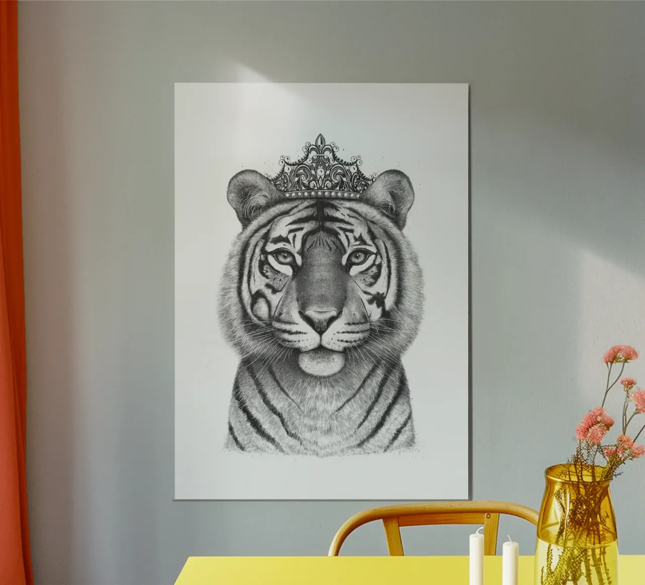 La regina delle tigri poster da valeriyakorenkova