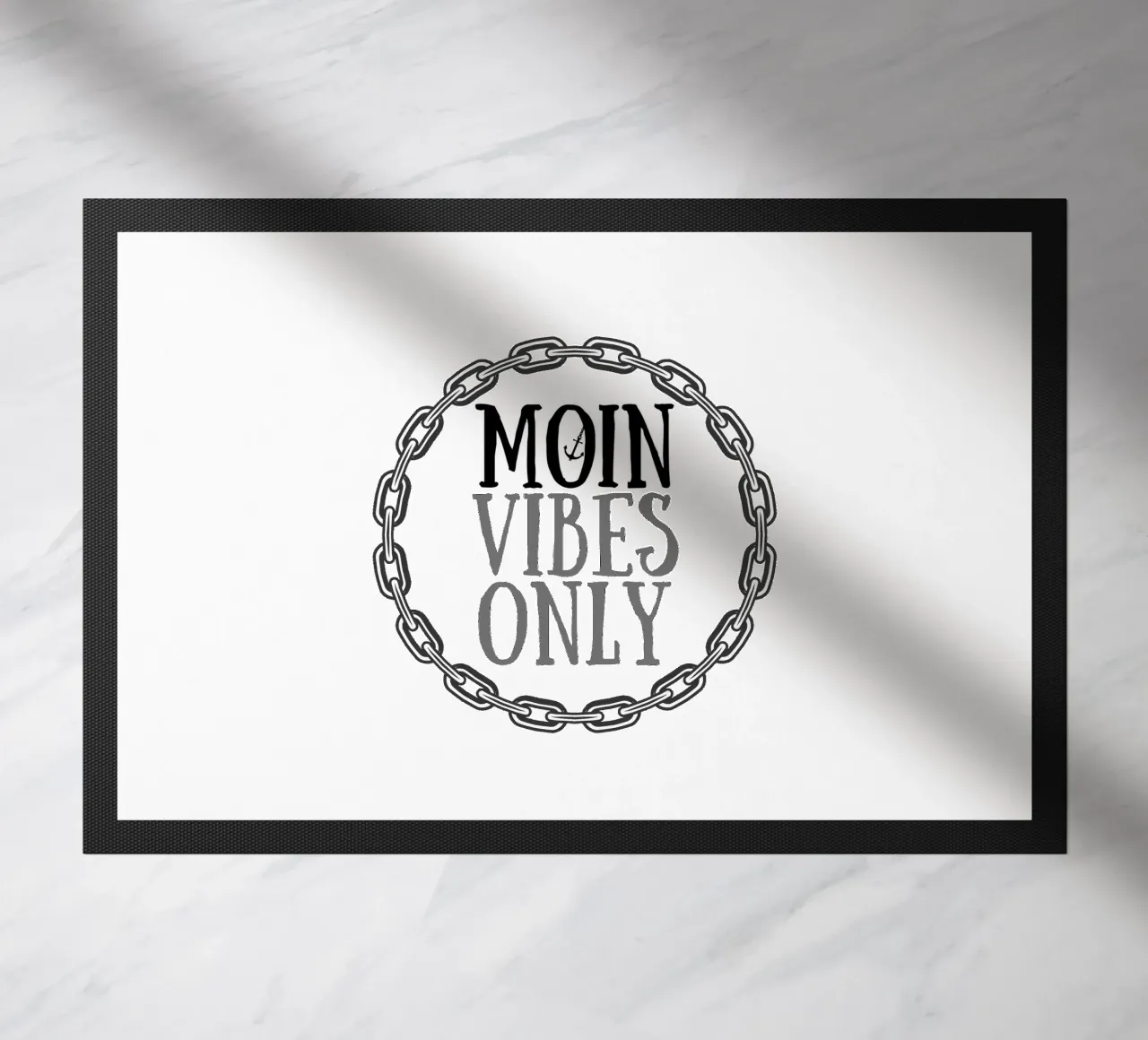 MOIN Vibes Only - Cooles Streetwear Design con Kettenrahmen zerbino da Fies&Fein