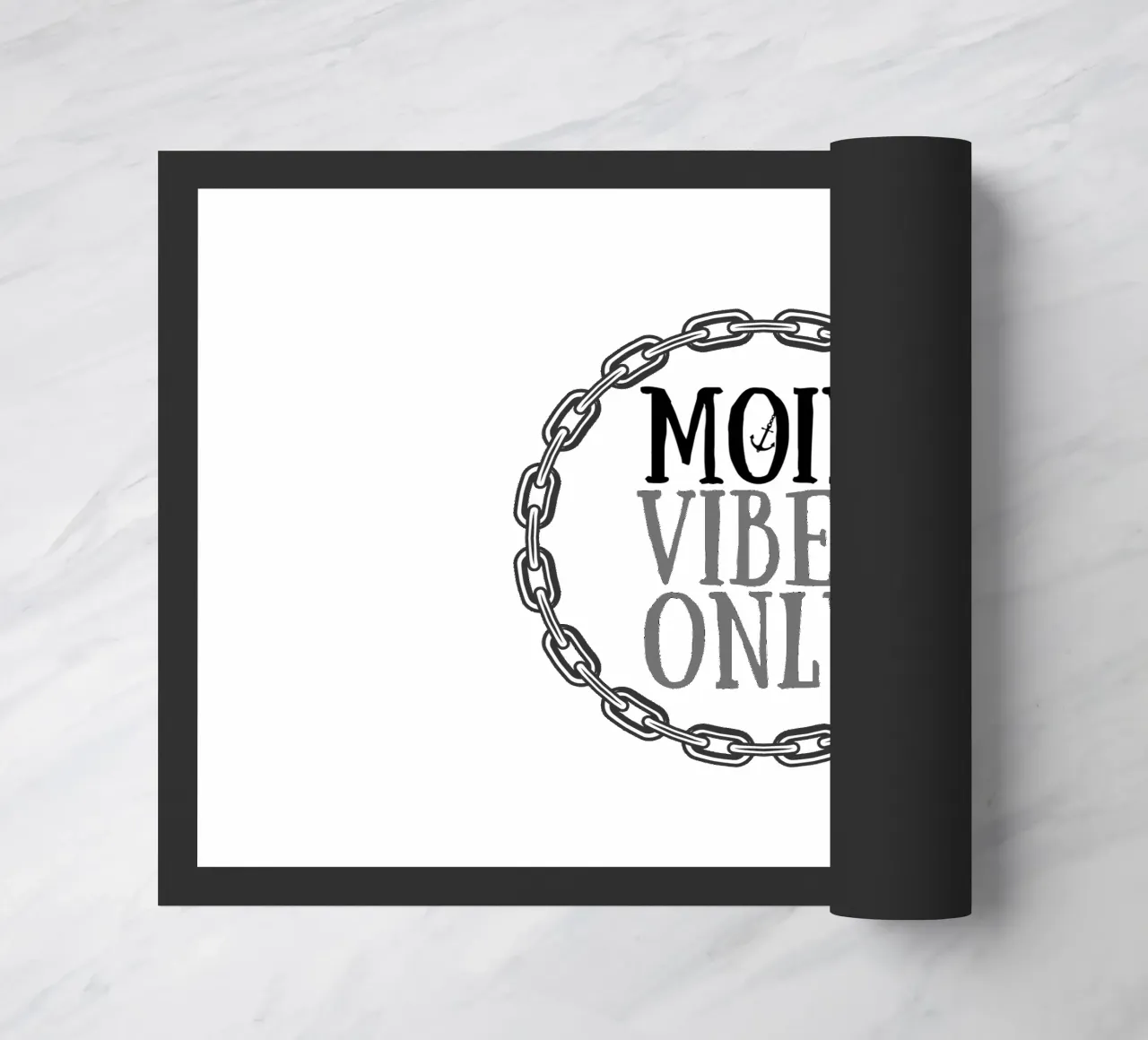 MOIN Vibes Only - Cooles Streetwear Design con Kettenrahmen zerbino da Fies&Fein