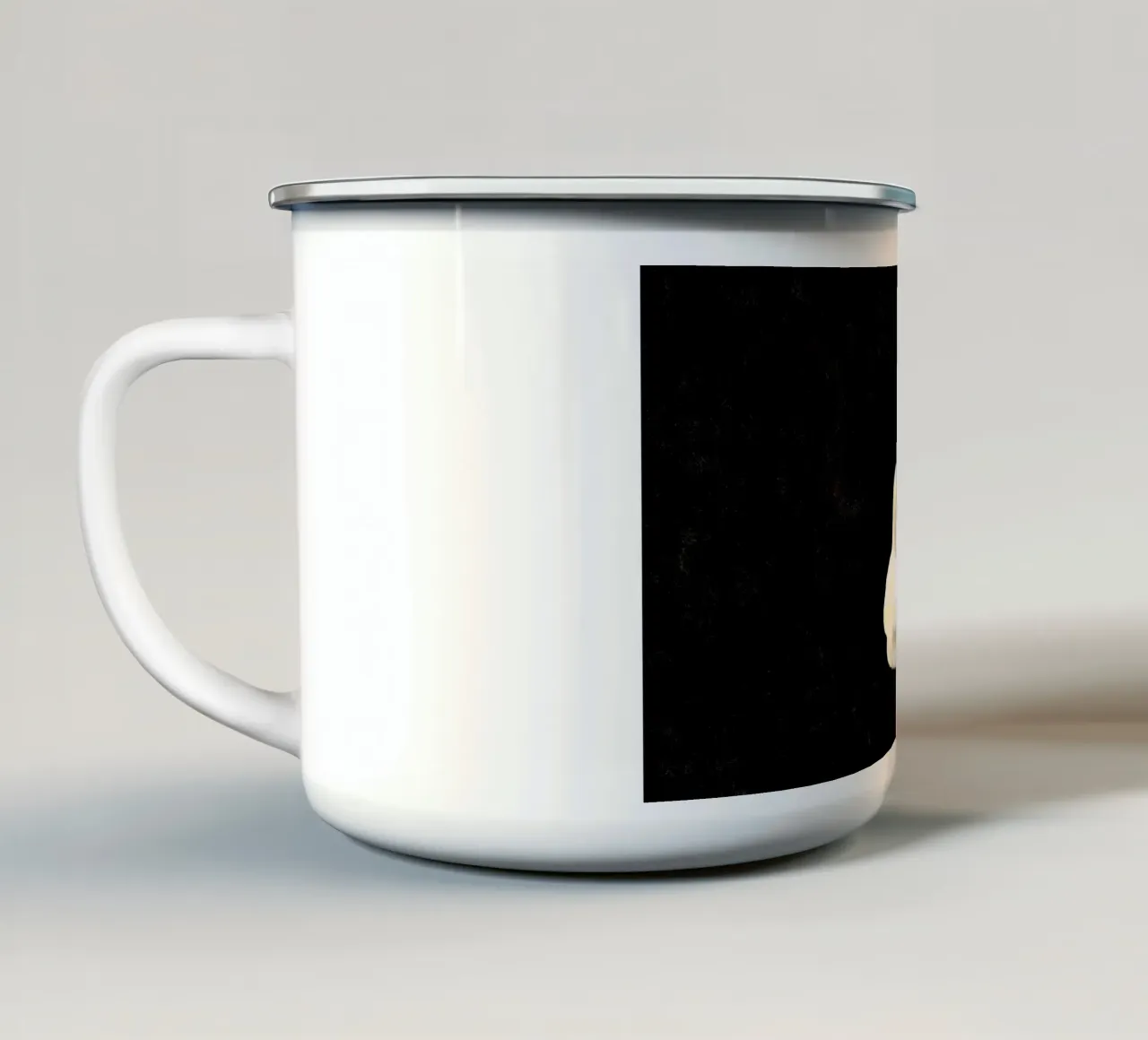 Il mio piccolo Buddha tazza in smalto da Piccola Serenata