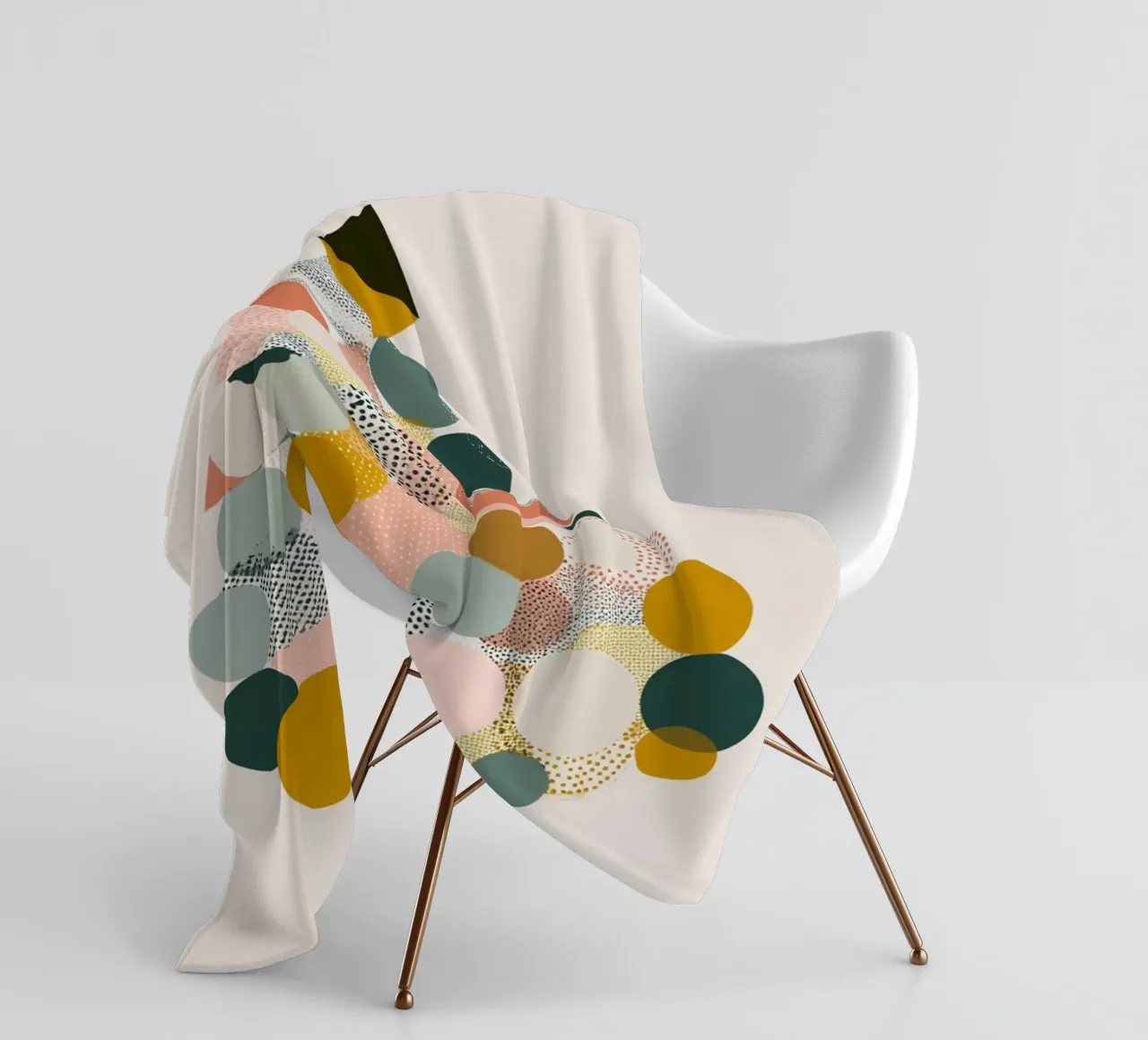 Modern Geometry Tree coperta in pile da Geometrica