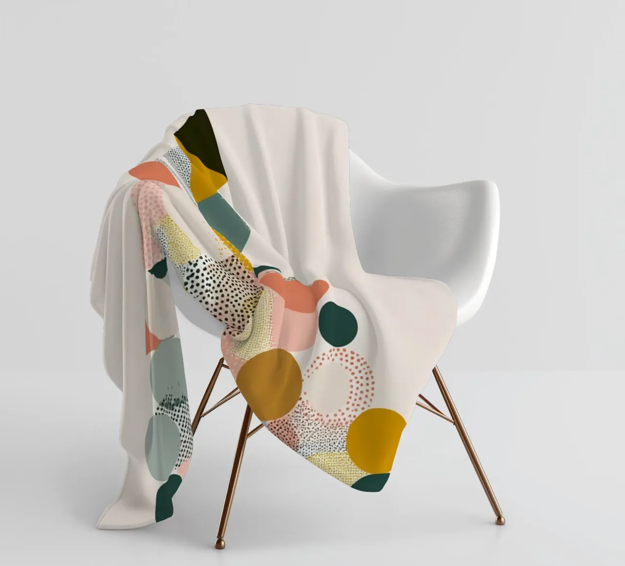 Modern Geometry Tree coperta in pile da Geometrica