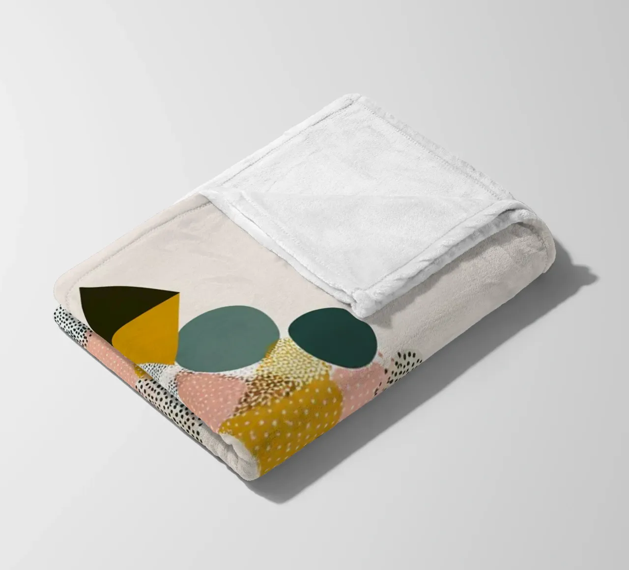 Modern Geometry Tree coperta in pile da Geometrica