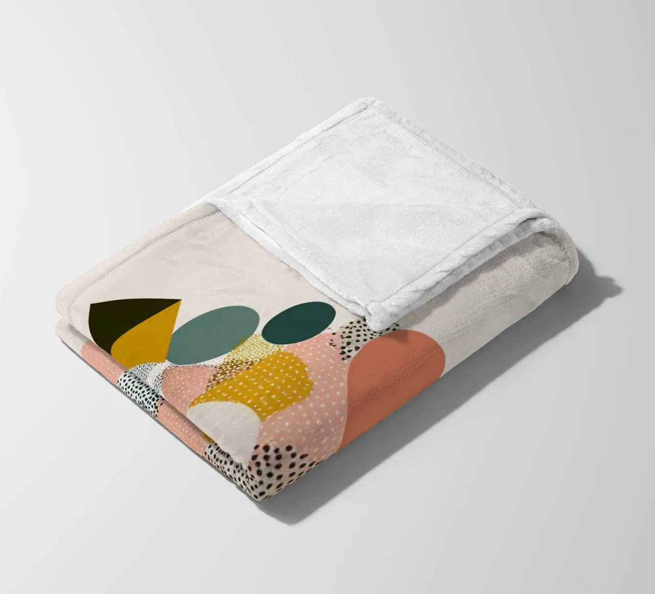 Modern Geometry Tree coperta in pile da Geometrica