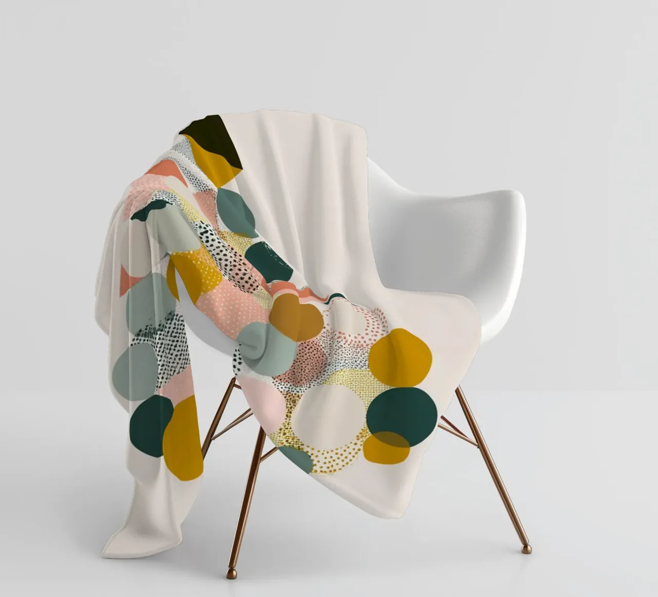 Modern Geometry Tree coperta in pile da Geometrica