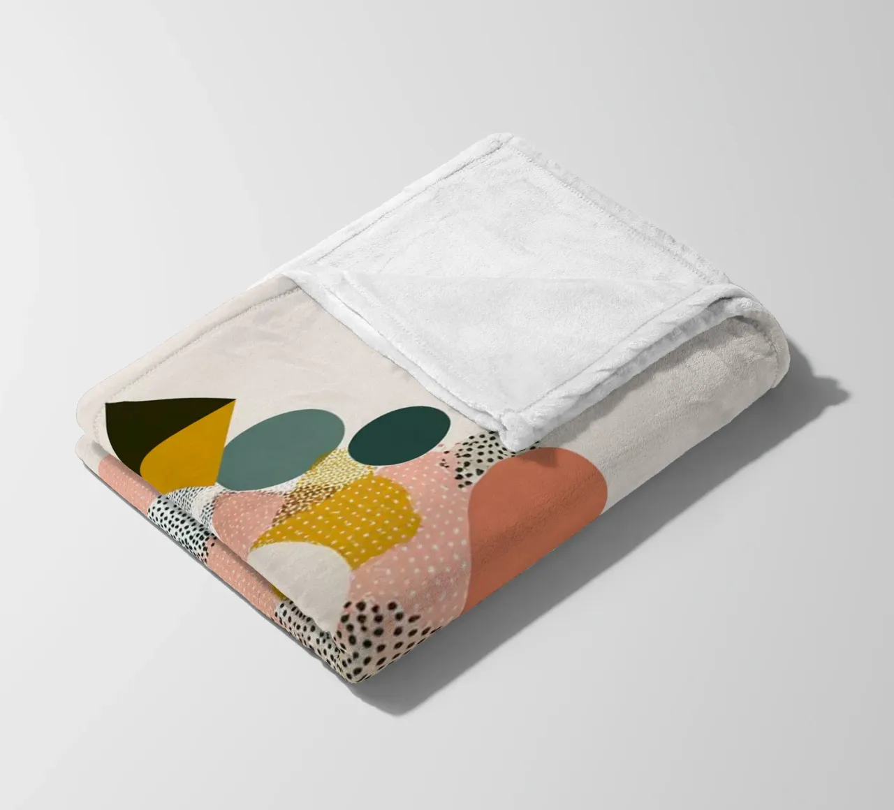 Modern Geometry Tree coperta in pile da Geometrica