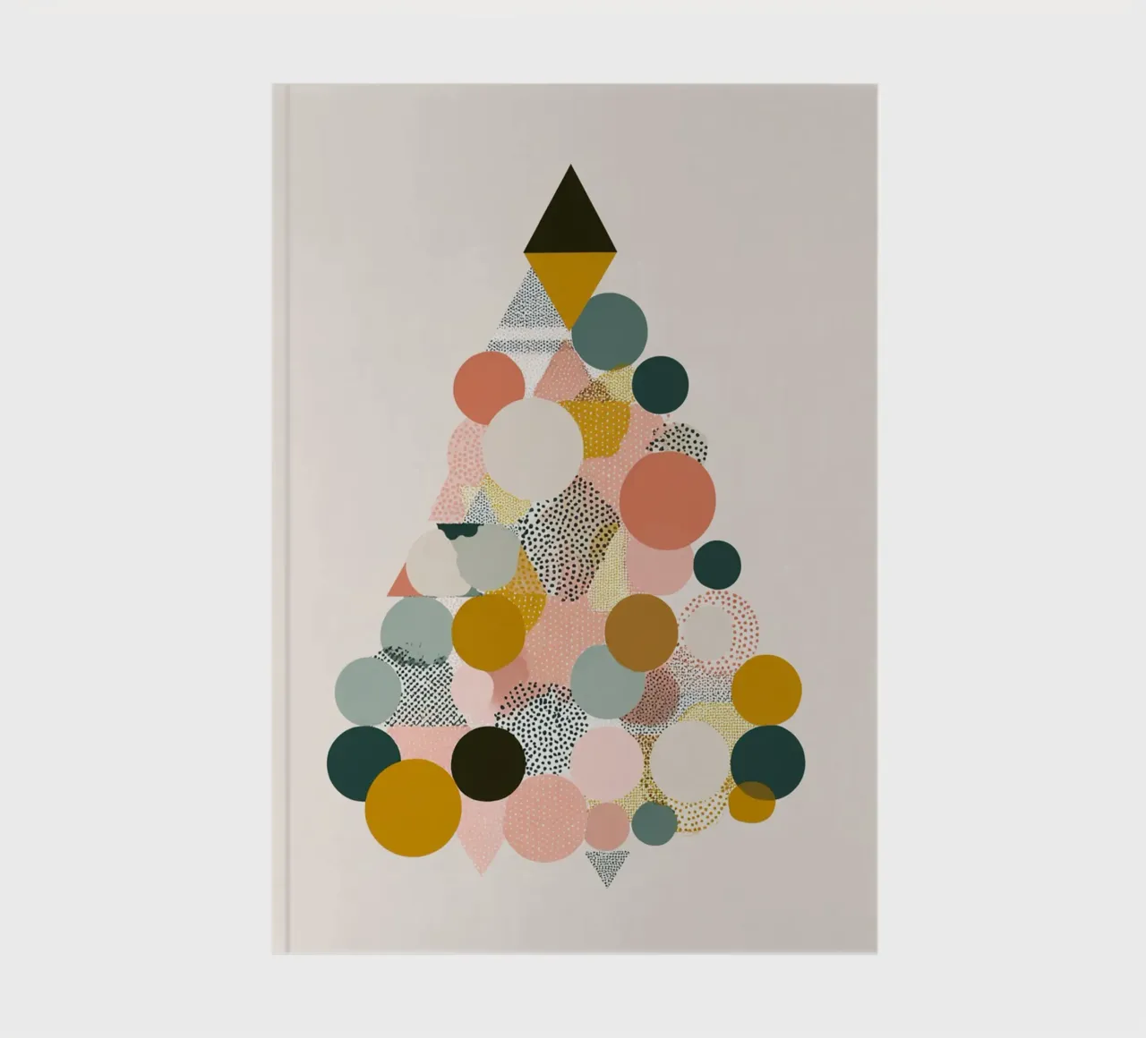 Modern Geometry Tree notebook by Geometrica