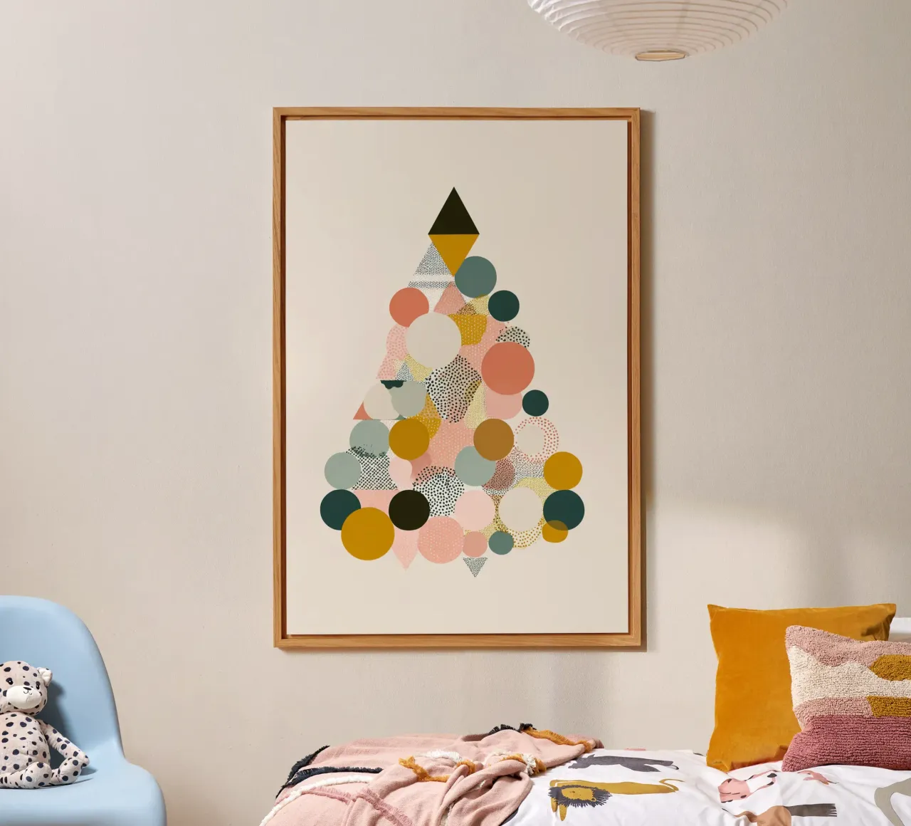 Modern Geometry Tree alluminio dibond da Geometrica