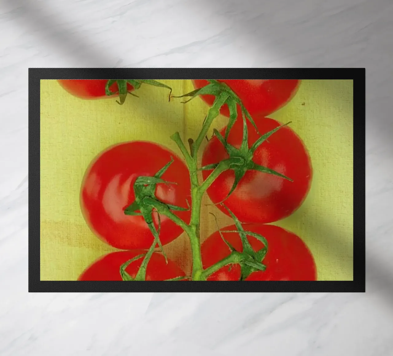 Big Tomatoes felpudo de Keri Bevan