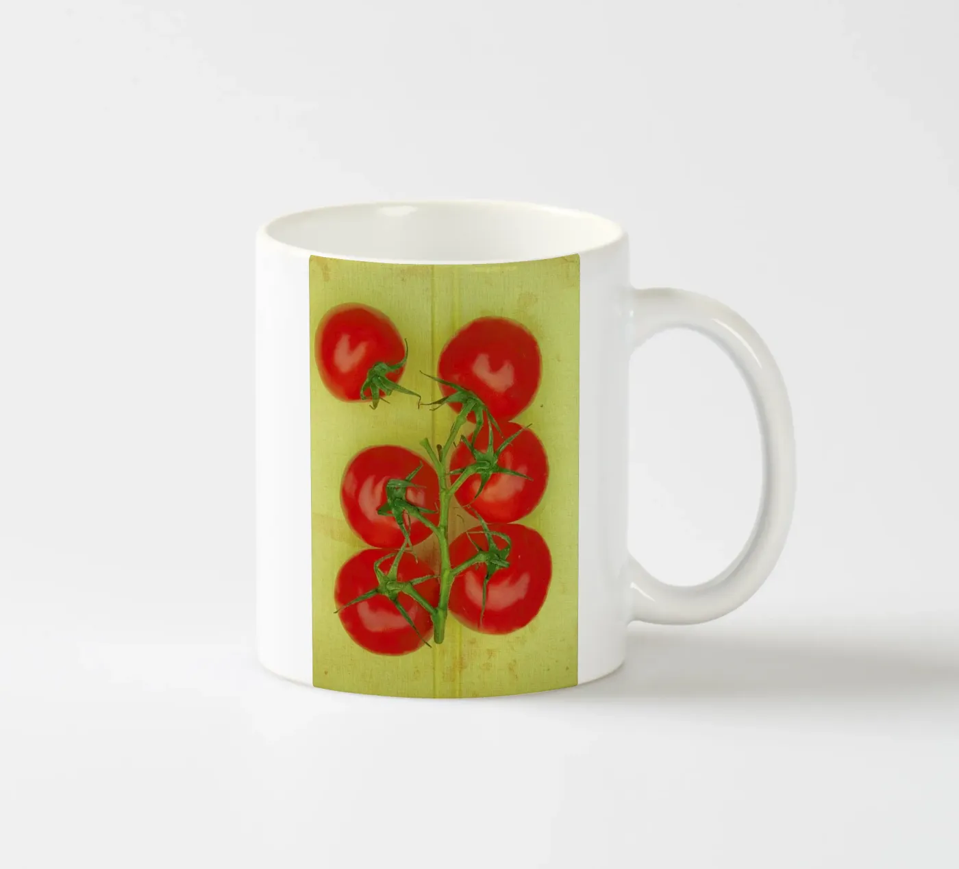Big Tomatoes ceramic mug by Keri Bevan