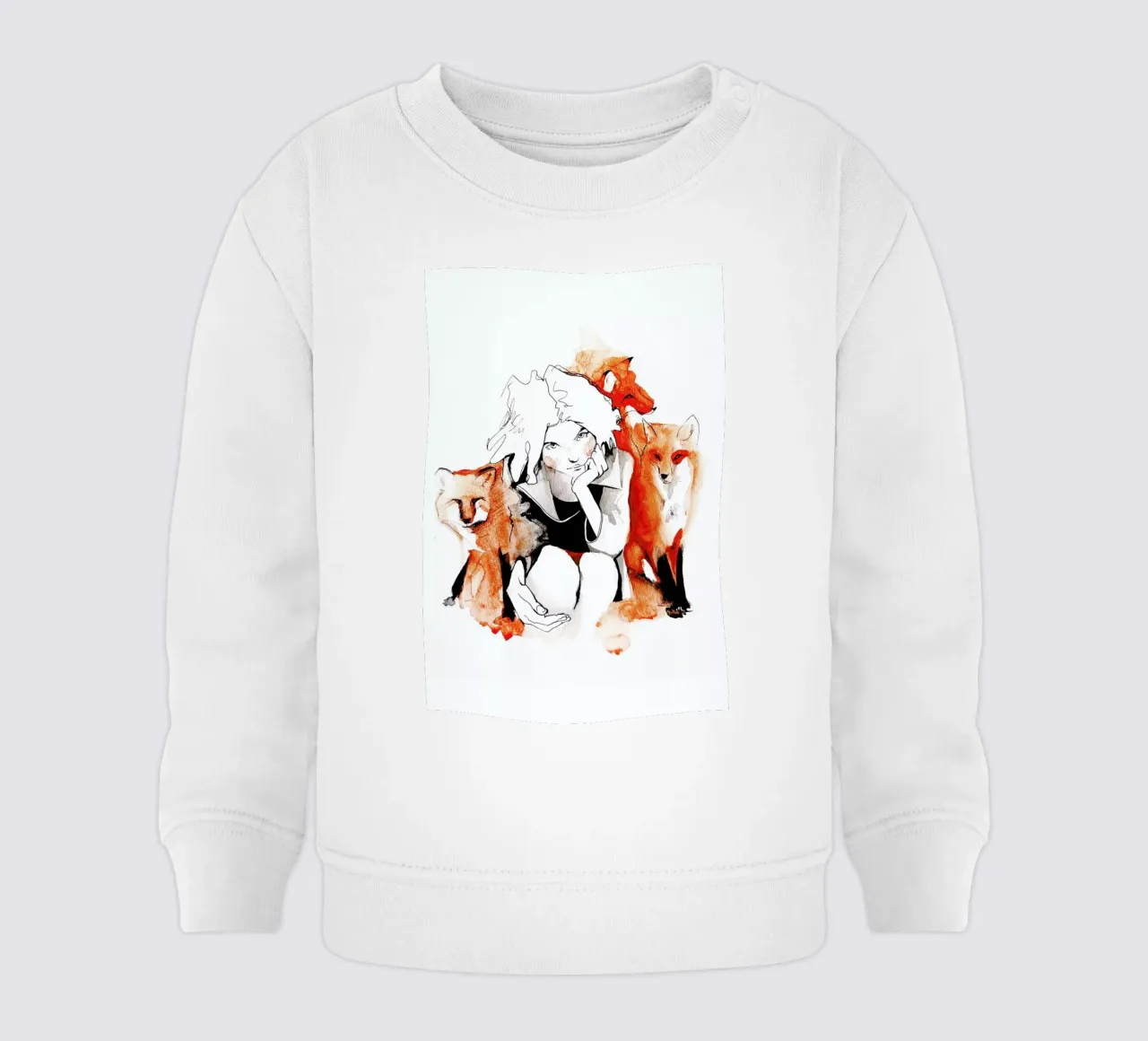 Foxy felpa neonato da Ina Stanimirova