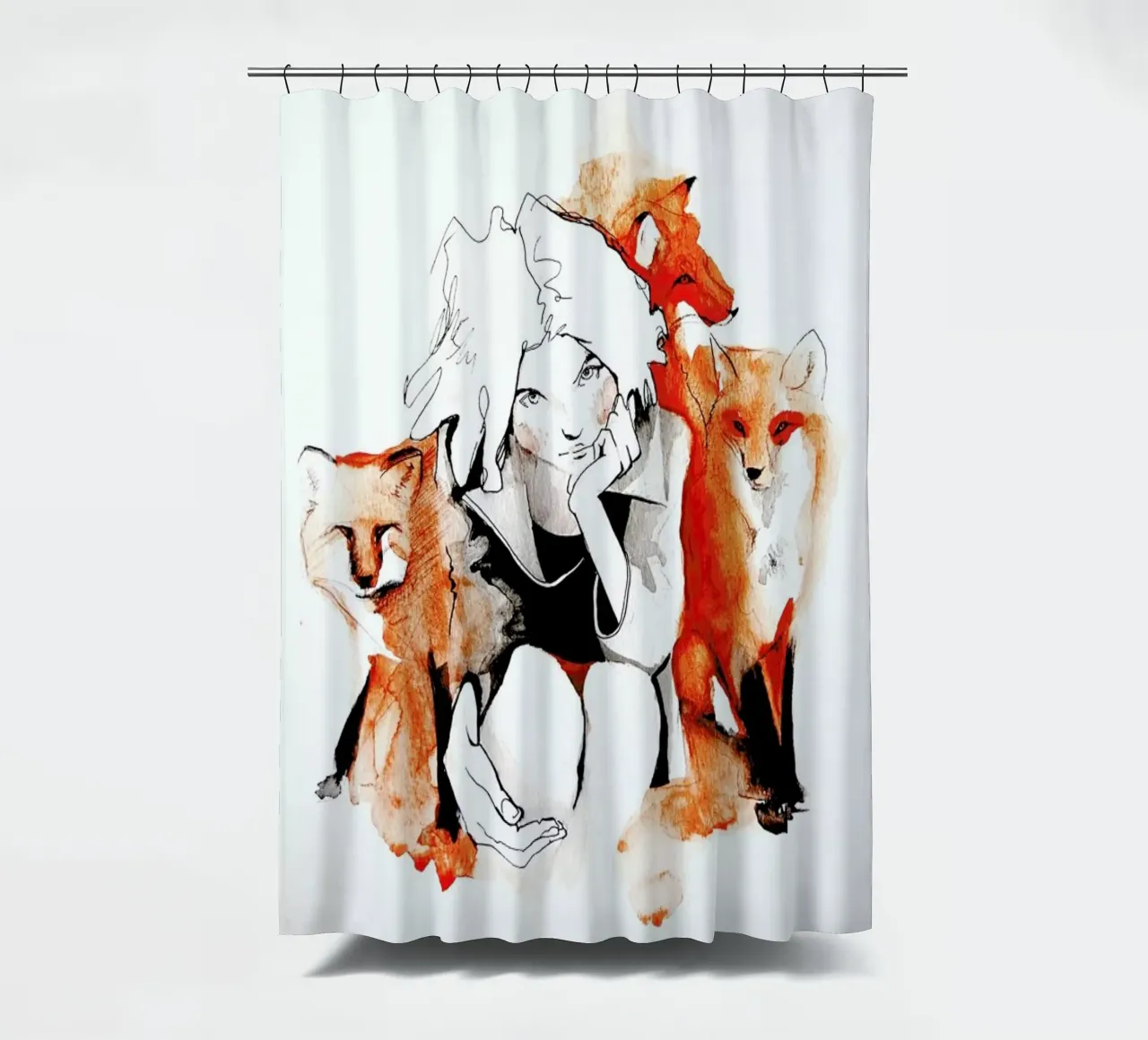 Foxy tenda da doccia da Ina Stanimirova
