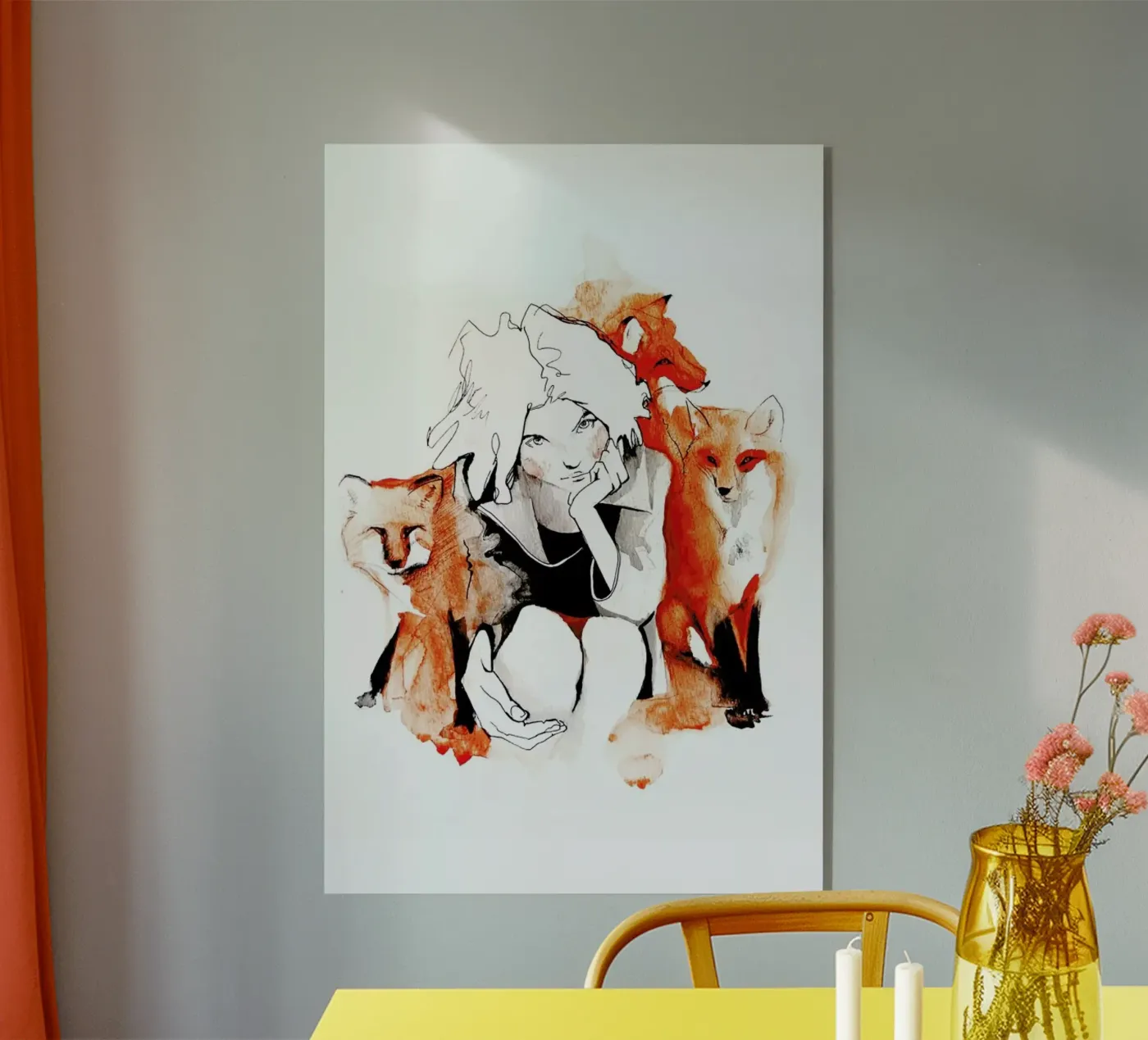 Foxy plexiglas de Ina Stanimirova