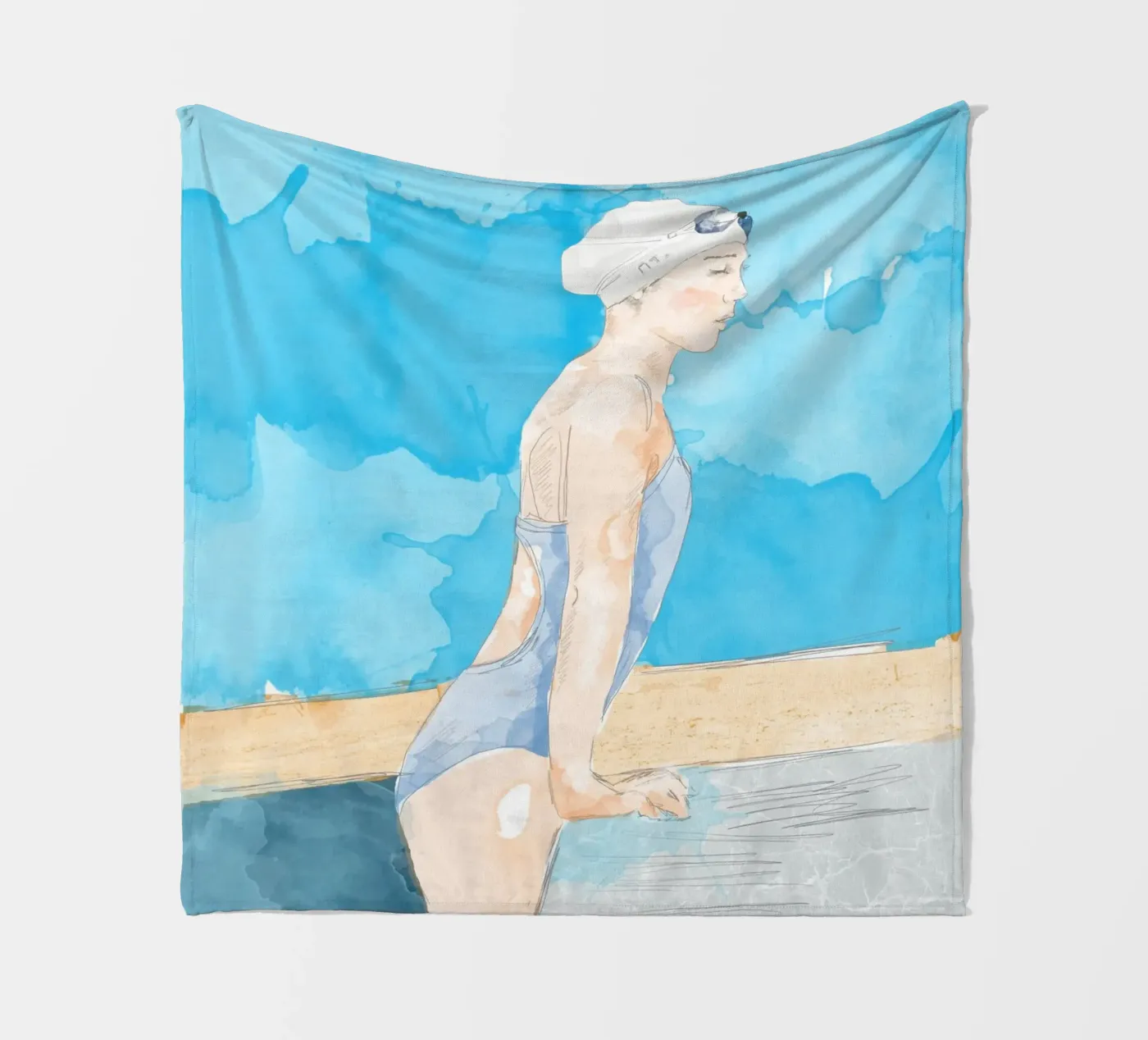 New pool fleece blanket by LaylaOzFun