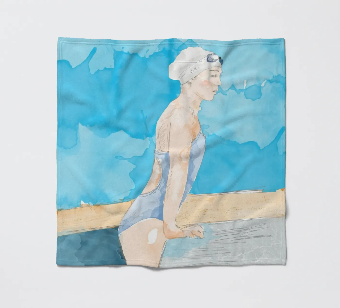 New pool fleece blanket by LaylaOzFun