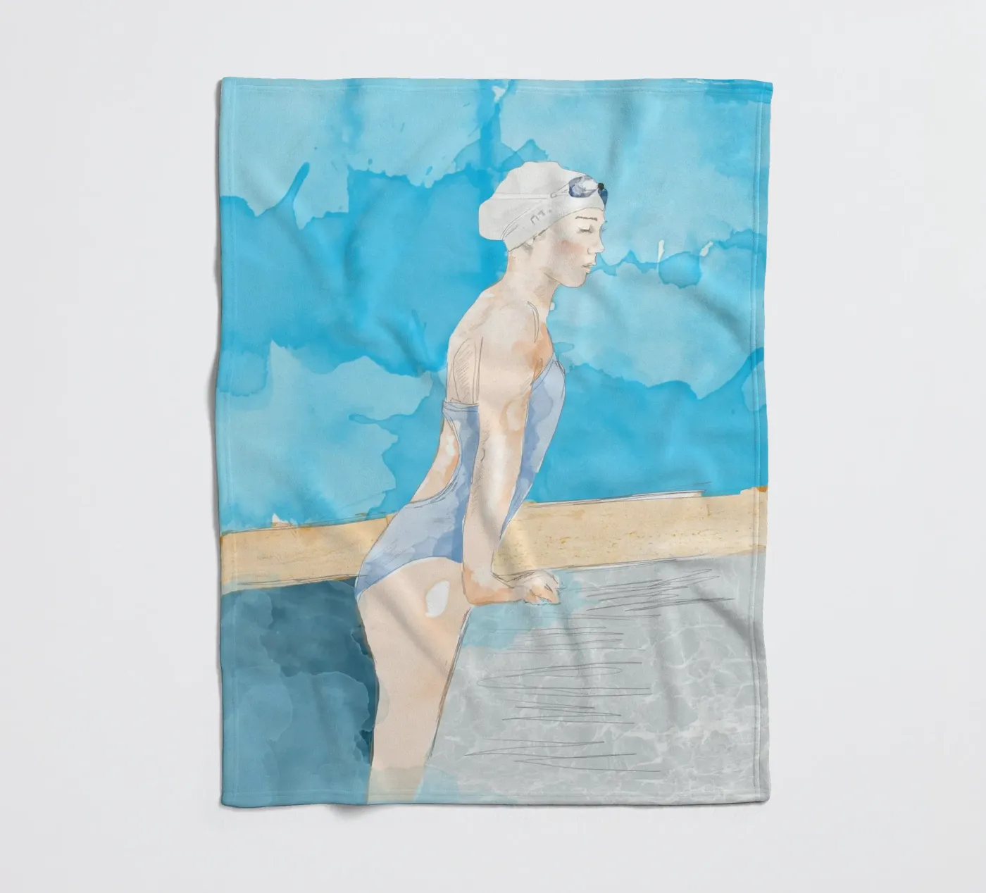 New pool fleece blanket by LaylaOzFun