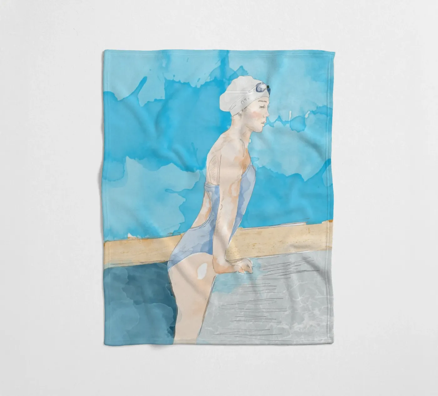 New pool fleece blanket by LaylaOzFun