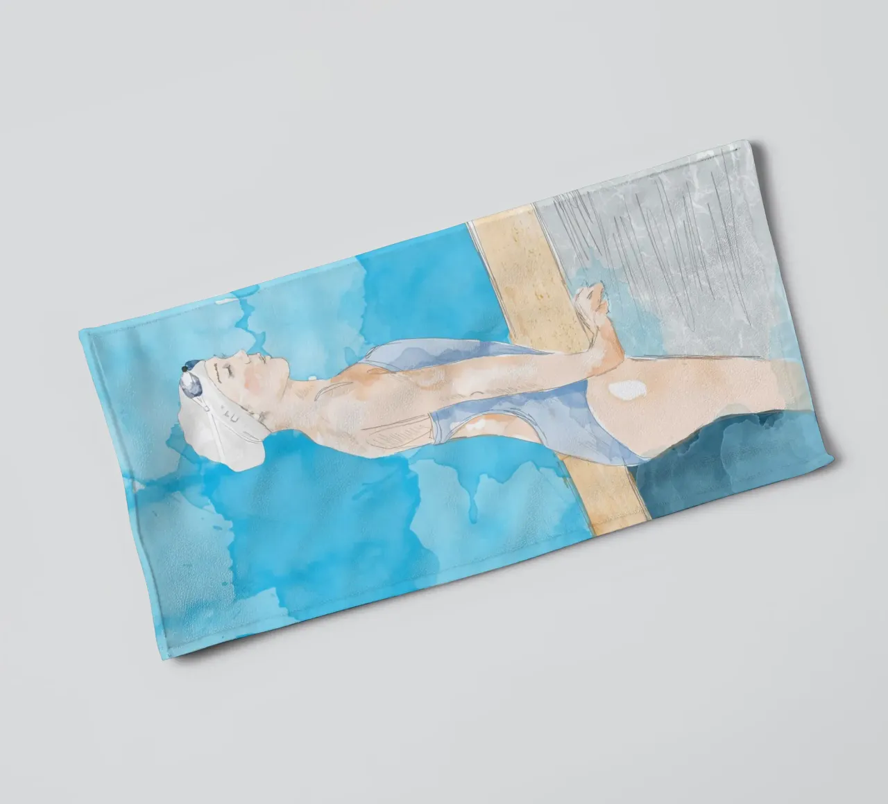 New pool towel by LaylaOzFun