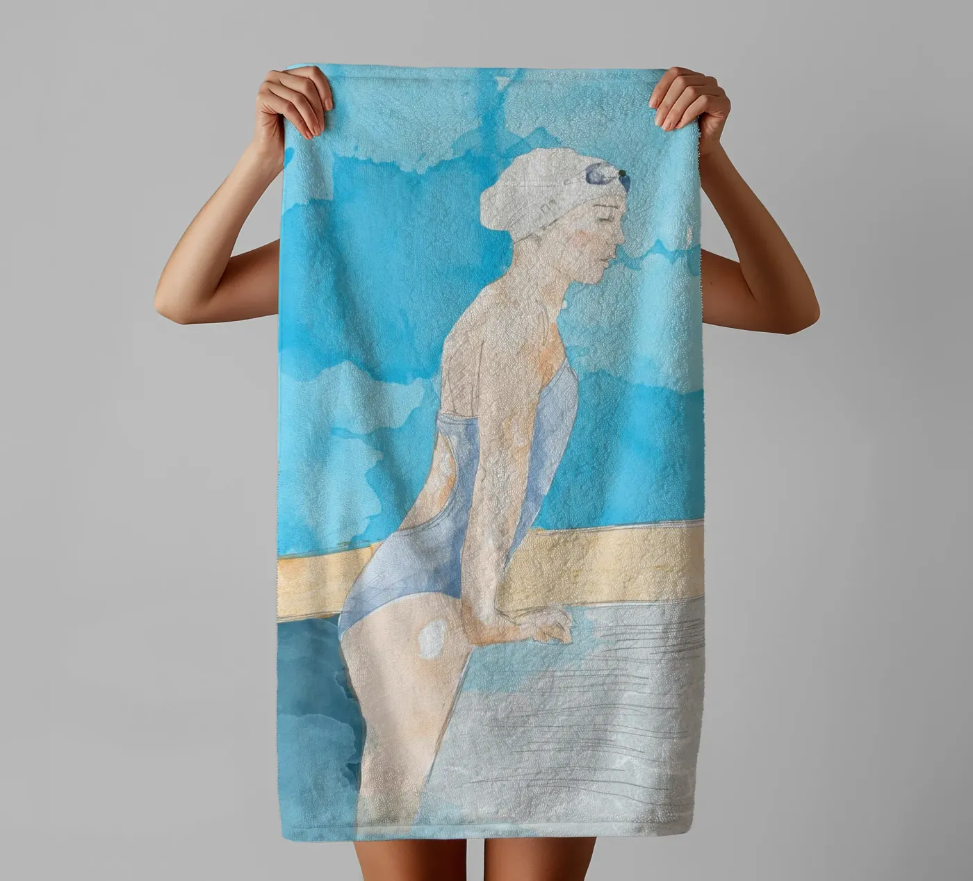 Nieuw zwembad badhanddoek van LaylaOzFun