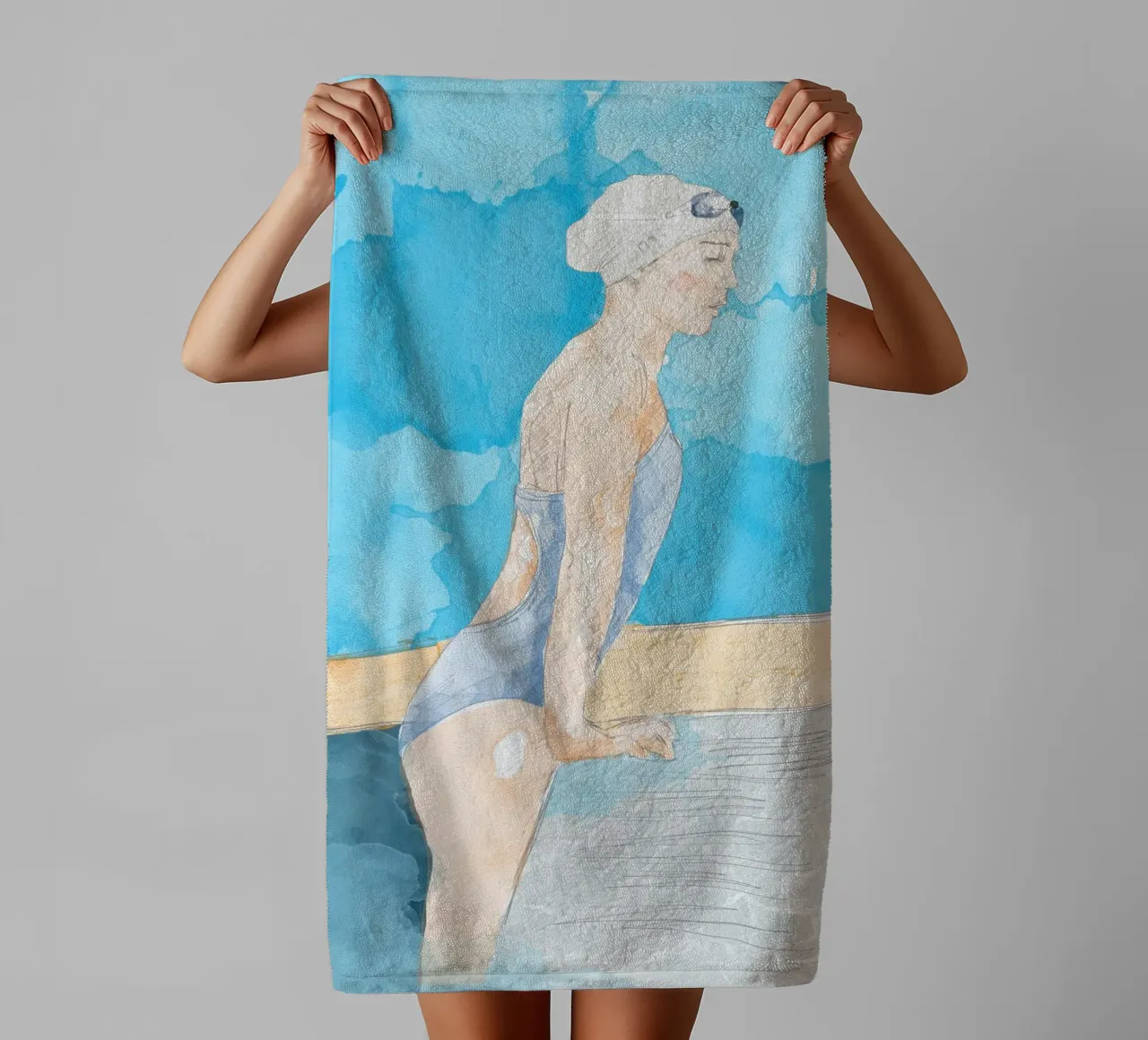 New pool towel by LaylaOzFun