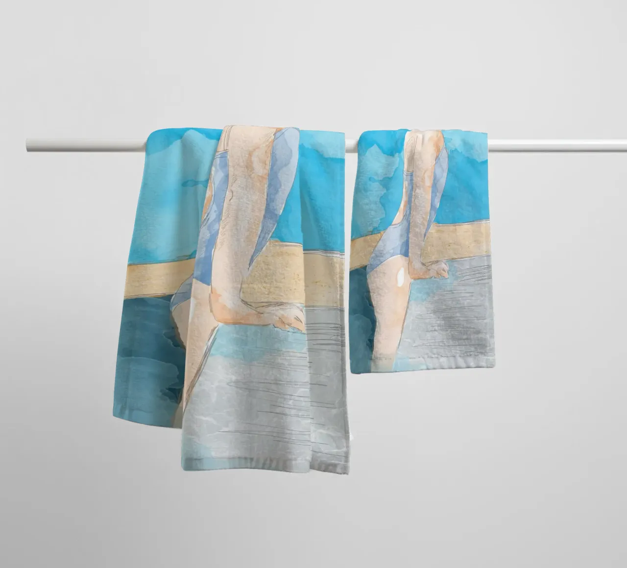 New pool towel by LaylaOzFun