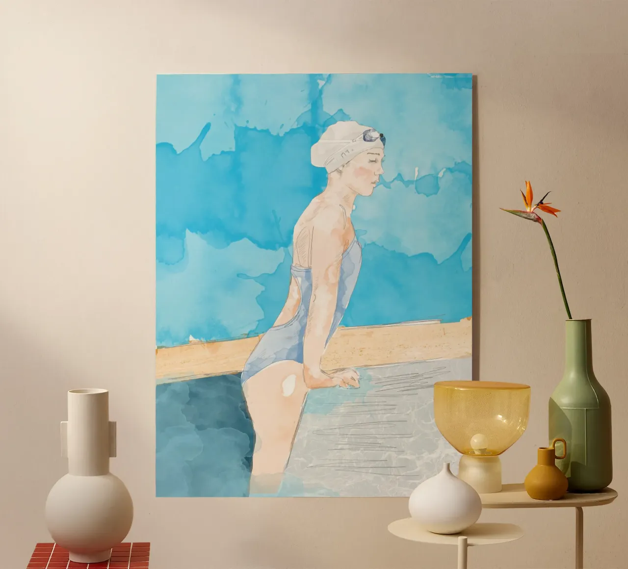 New pool acrylic glass by LaylaOzFun