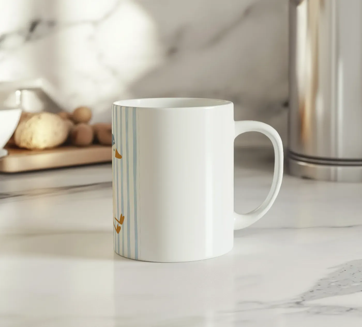 Cool Duck ceramic mug by Littleleo