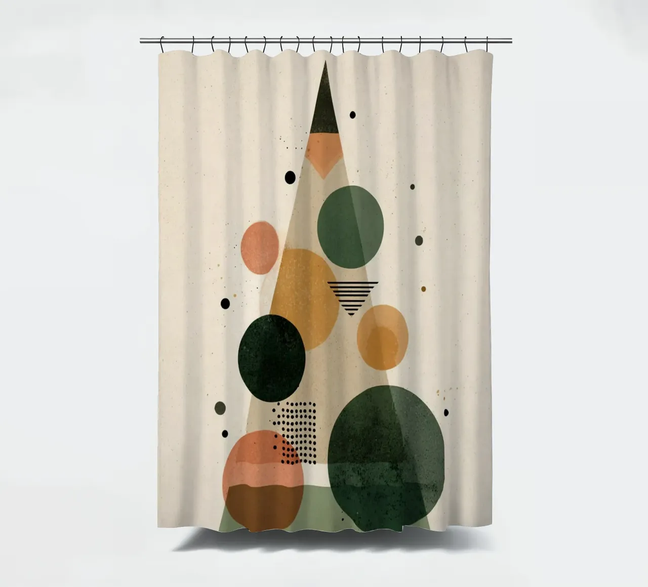 Minimal Circle Tree tenda da doccia da Geometrica