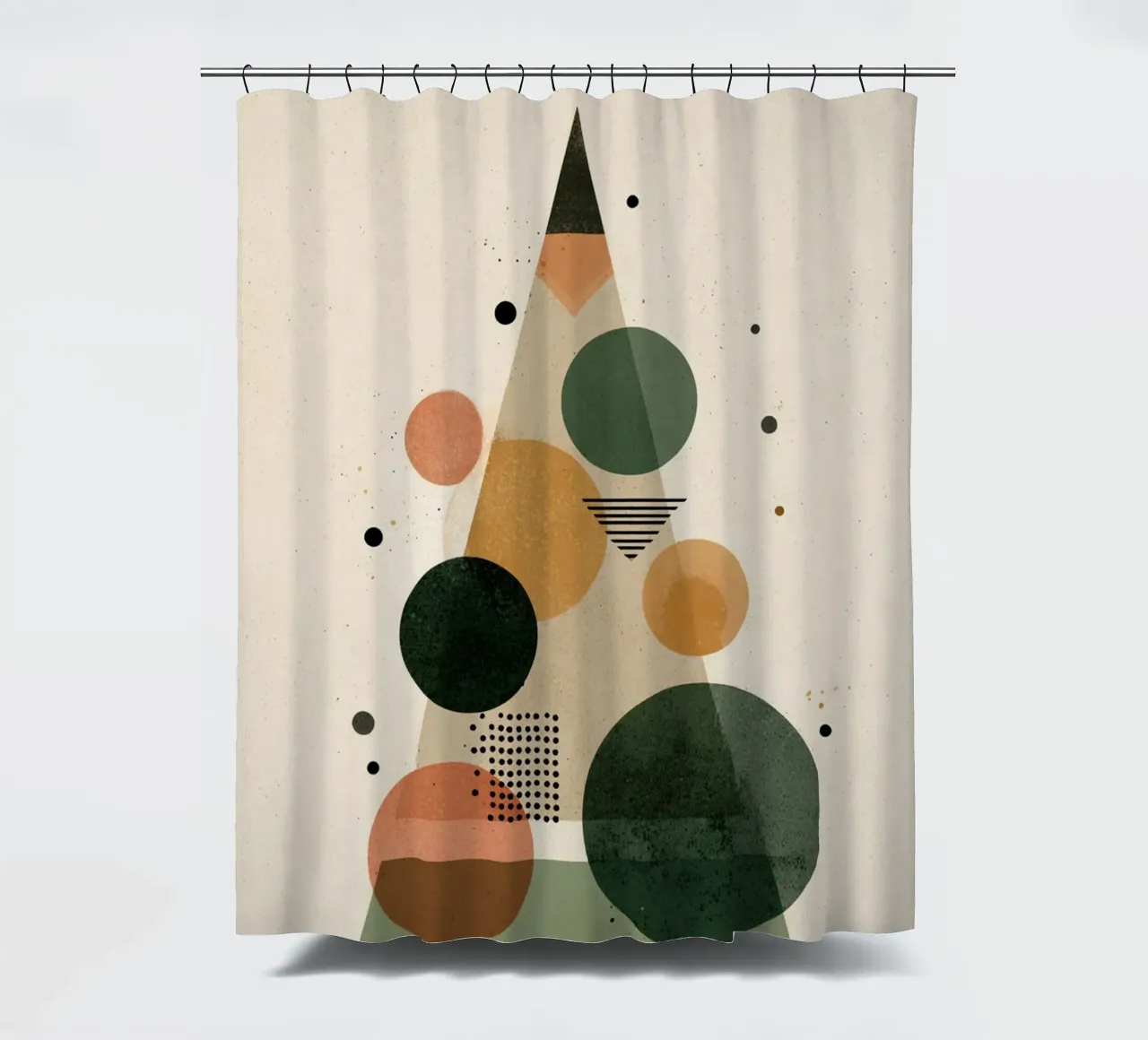 Minimal Circle Tree tenda da doccia da Geometrica