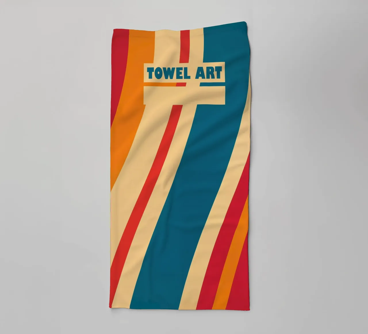 Towel Art (Please Personalize) asciugamano da bagno da Autofocus