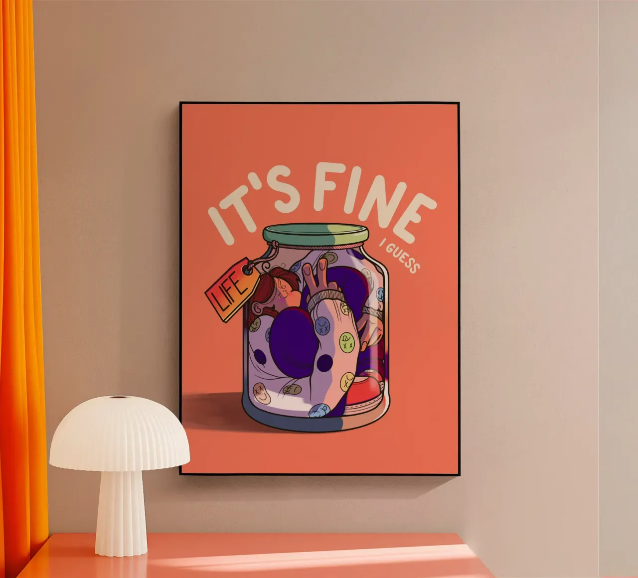 Life plexiglass da Anny Addams