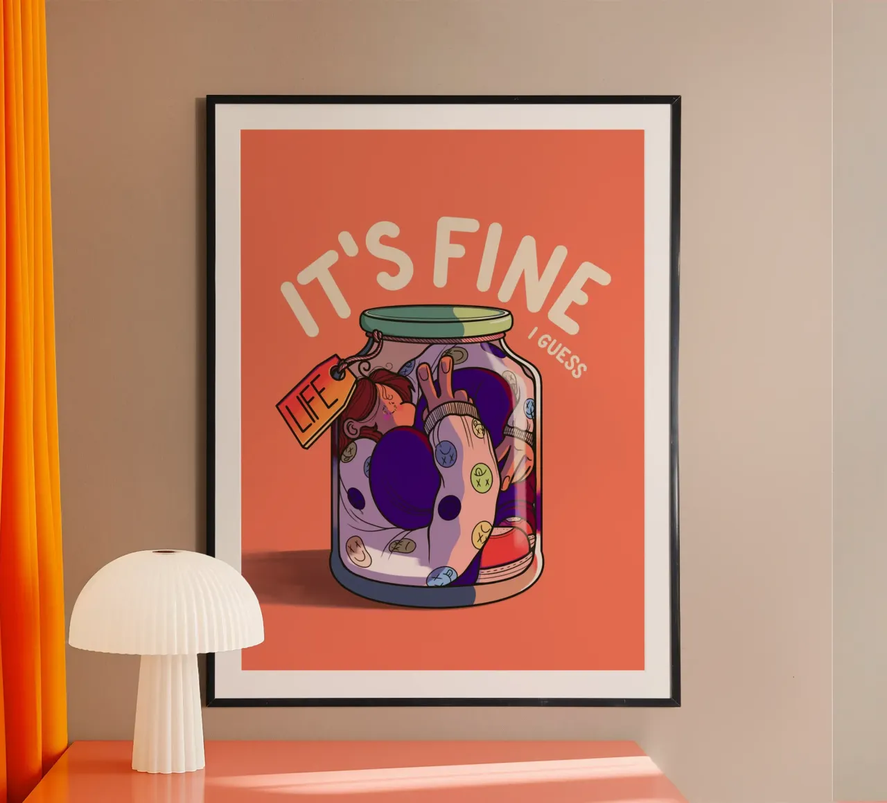 Life poster da Anny Addams