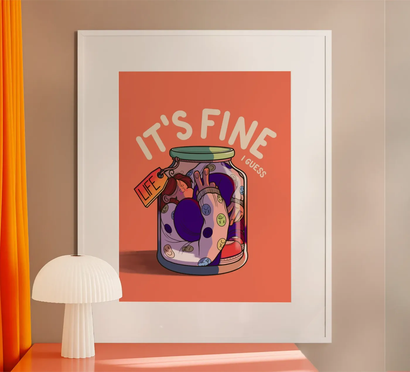 Life poster da Anny Addams